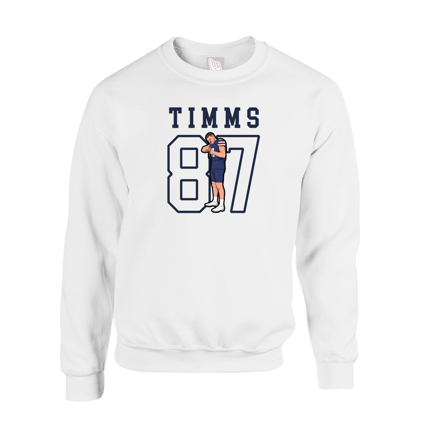 Fleece Crew — Shirsey in White