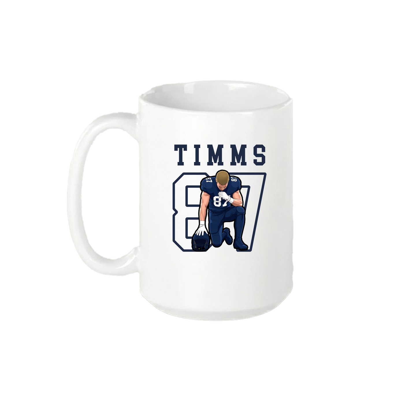 15oz Coffee Mug — Shirsey in White
