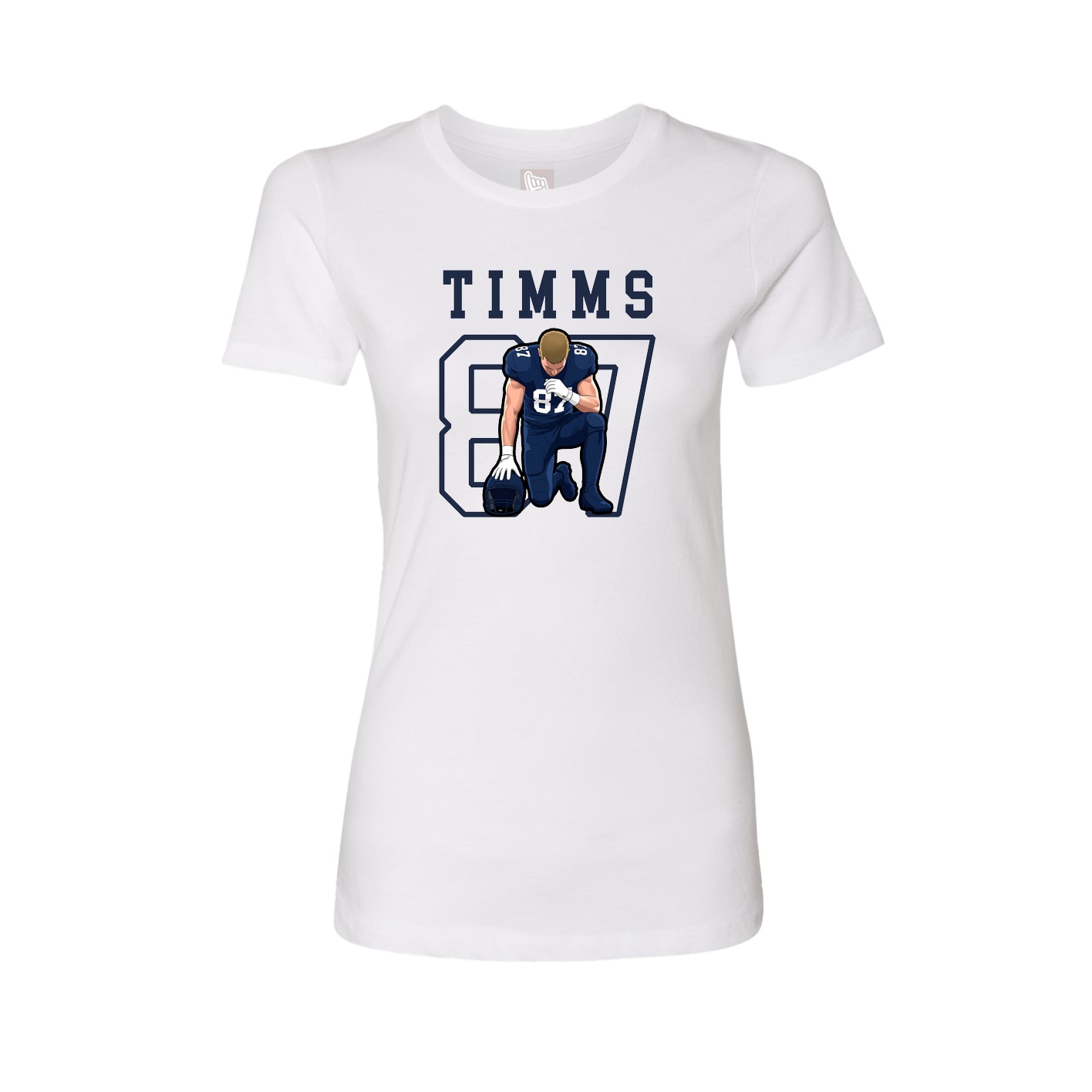Fitted Women's Tee — Shirsey in White