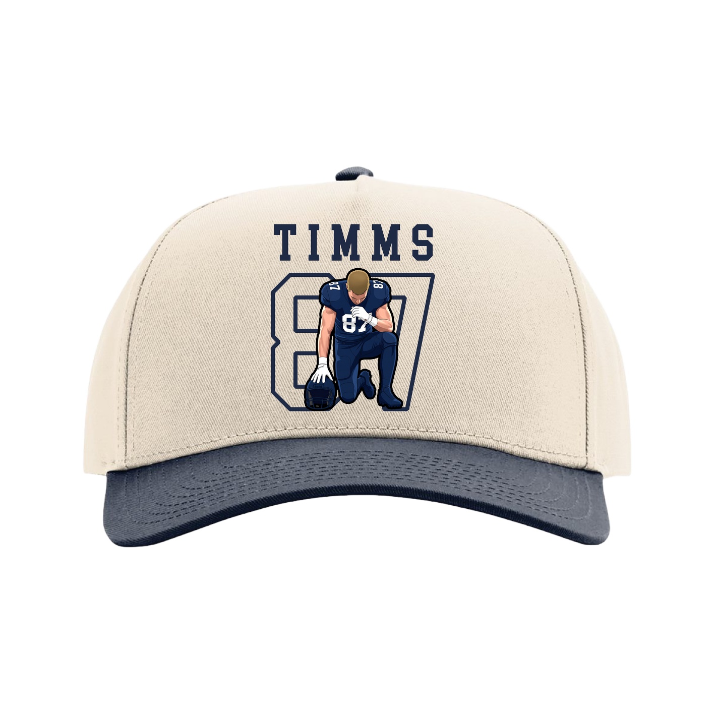 Full Fabric Five-Panel Champ Cap