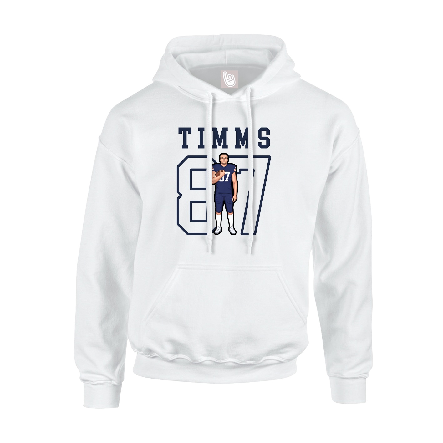 Youth Hoodie — Shirsey in White