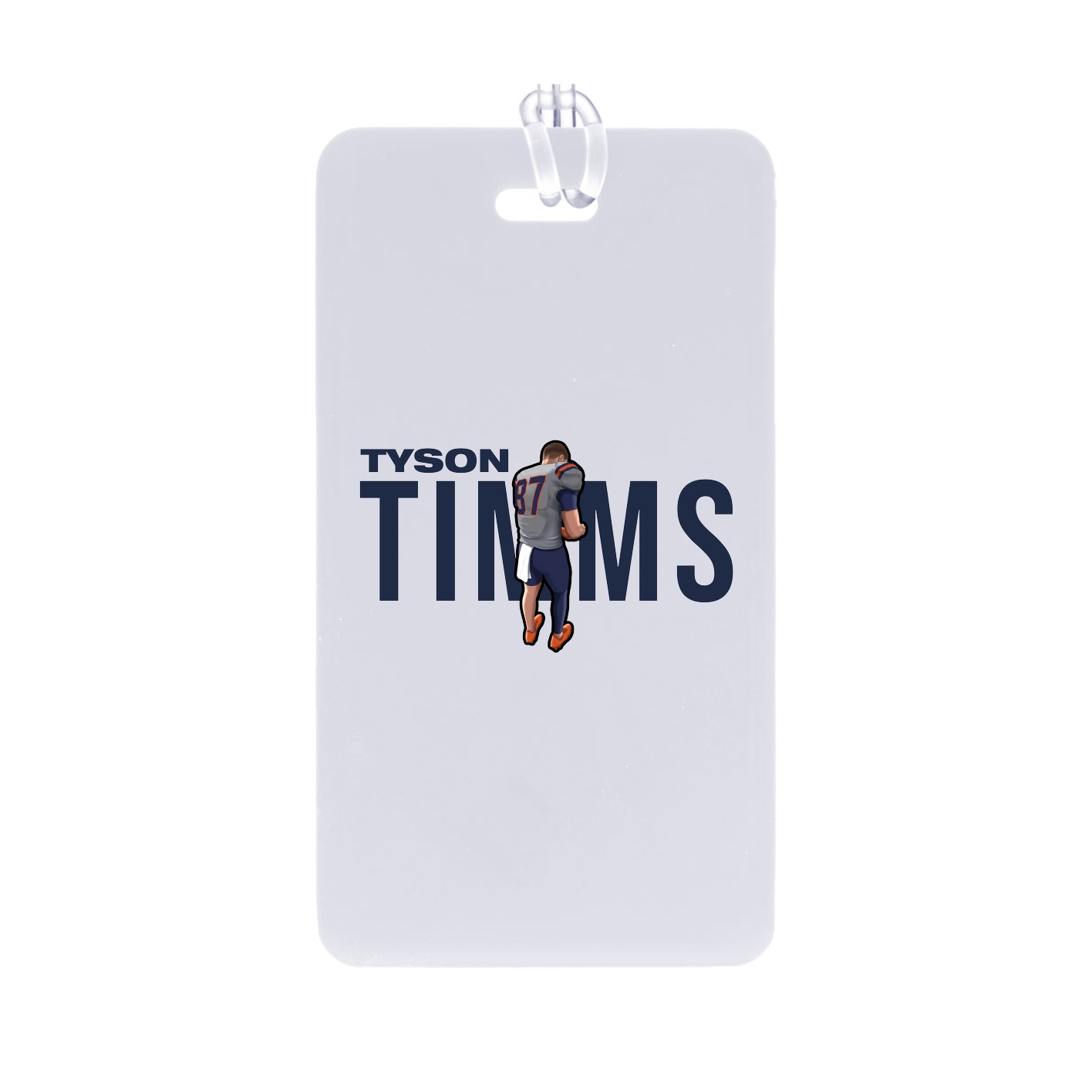 Bag Tag — Player Name in Classic