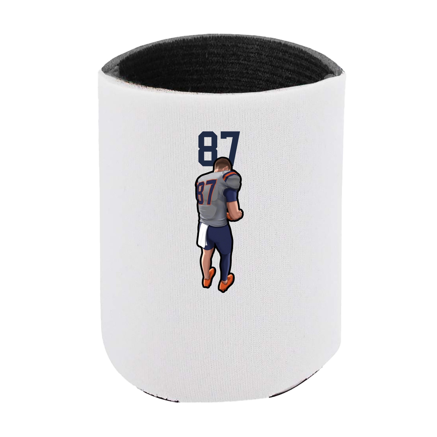 Can Holder — Number Top in White