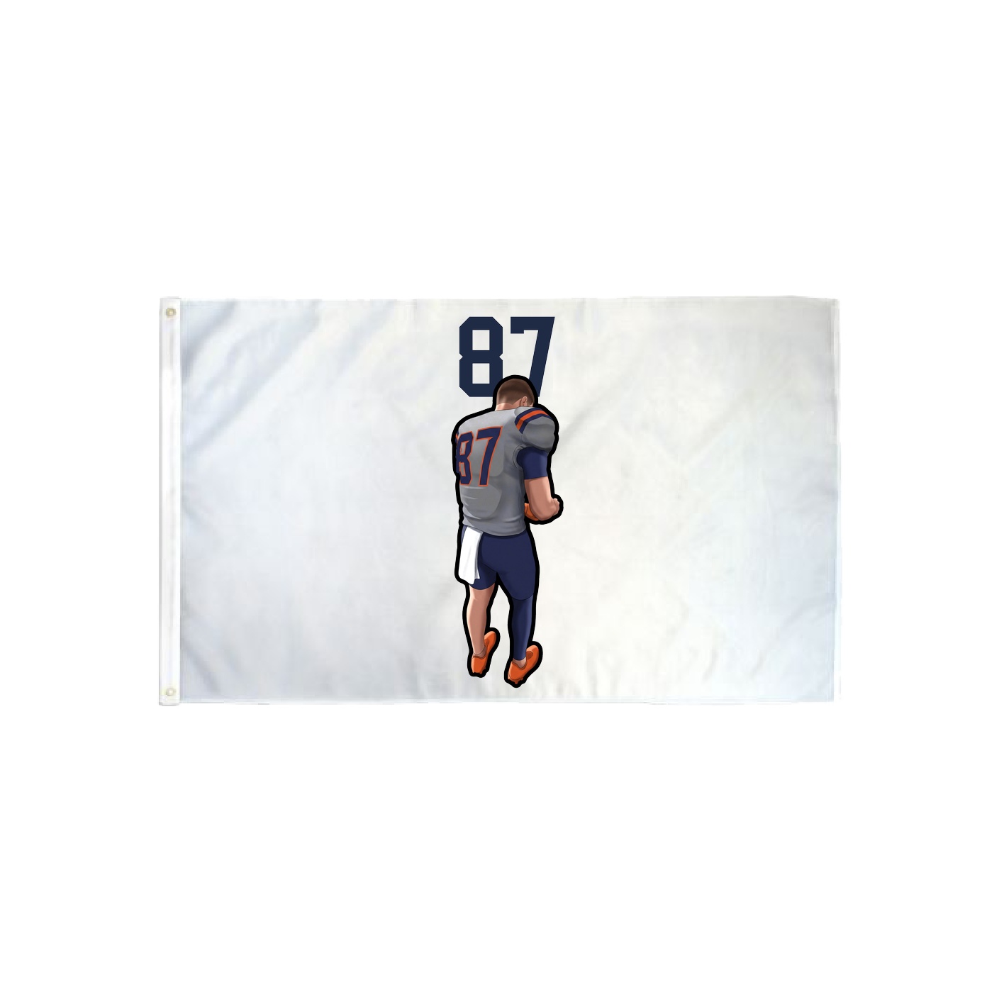 3x5 Flag — Number Top in Classic