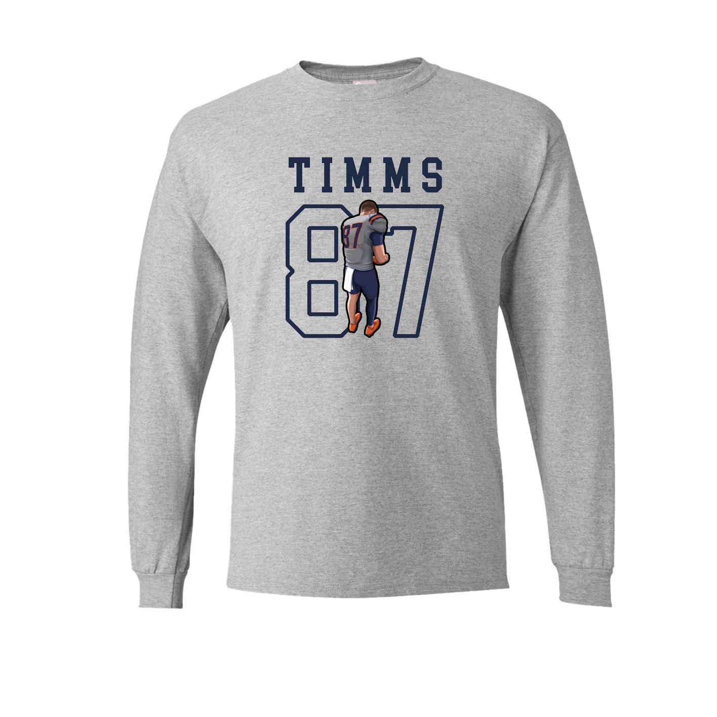 Long Sleeve Tee — Shirsey in Grey