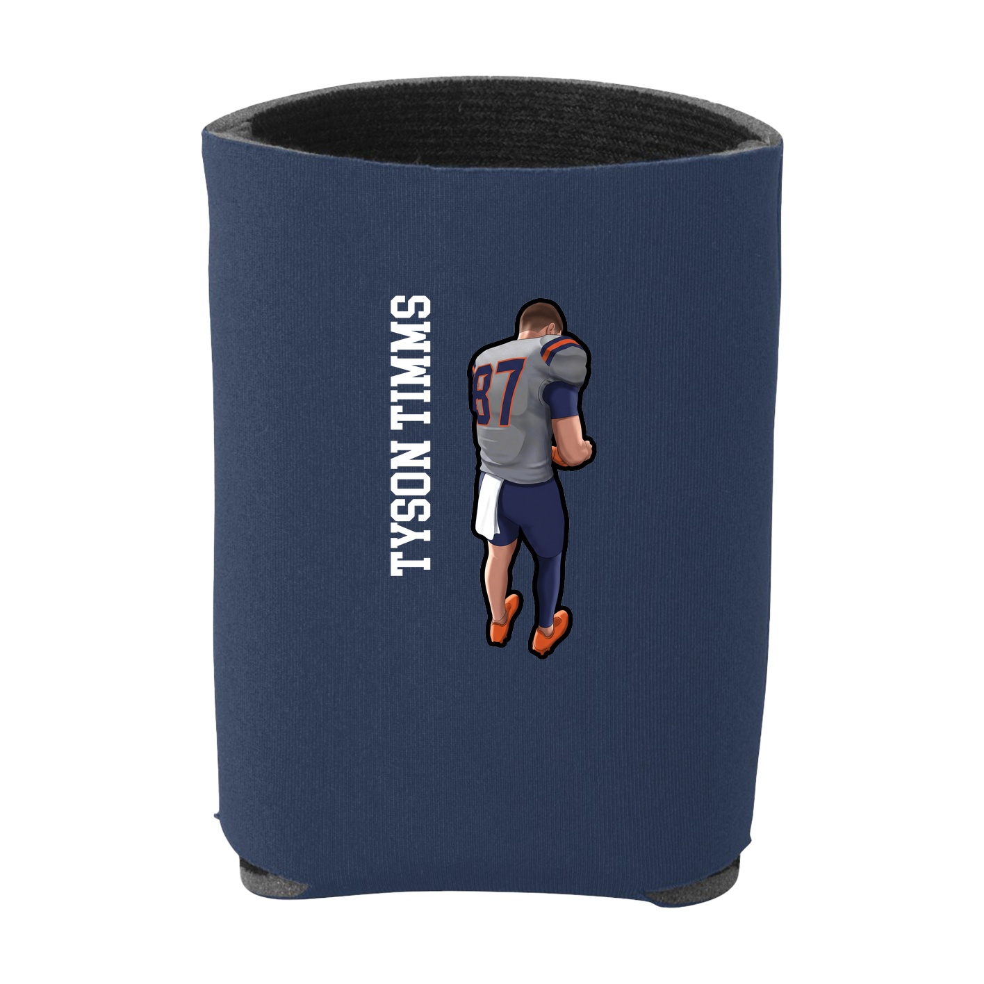 Can Holder — Name Vertical in Navy