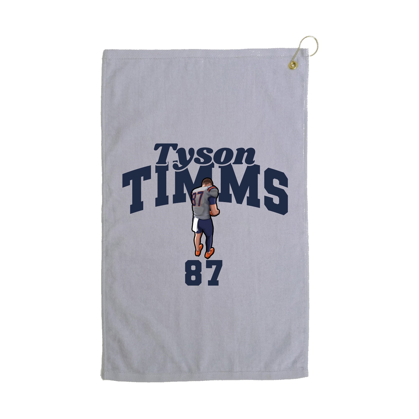 Golf Towel — Signature Arch in Grey