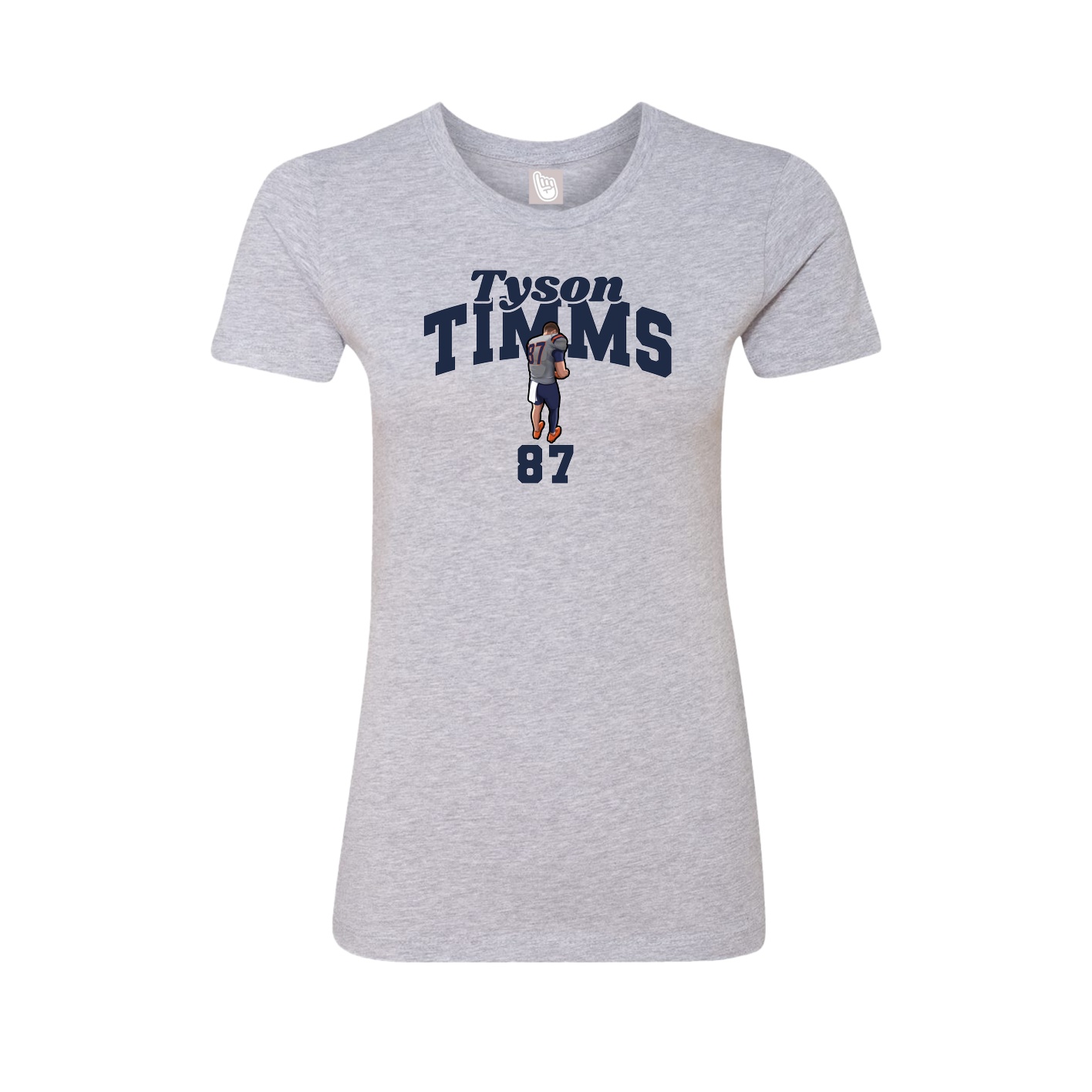 Womens Tee — Signature Arch in Grey
