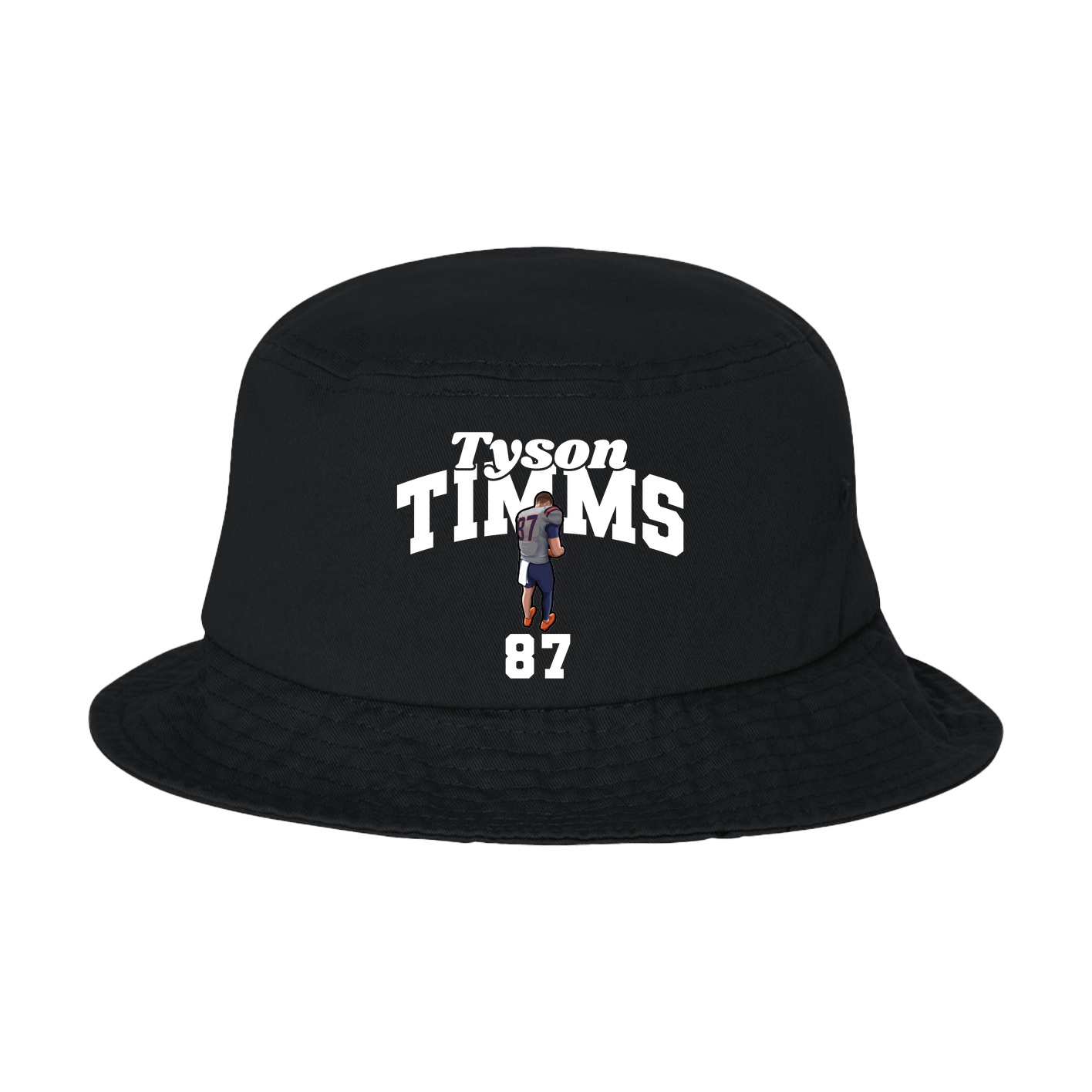 Bucket Cap — Signature Arch in Black