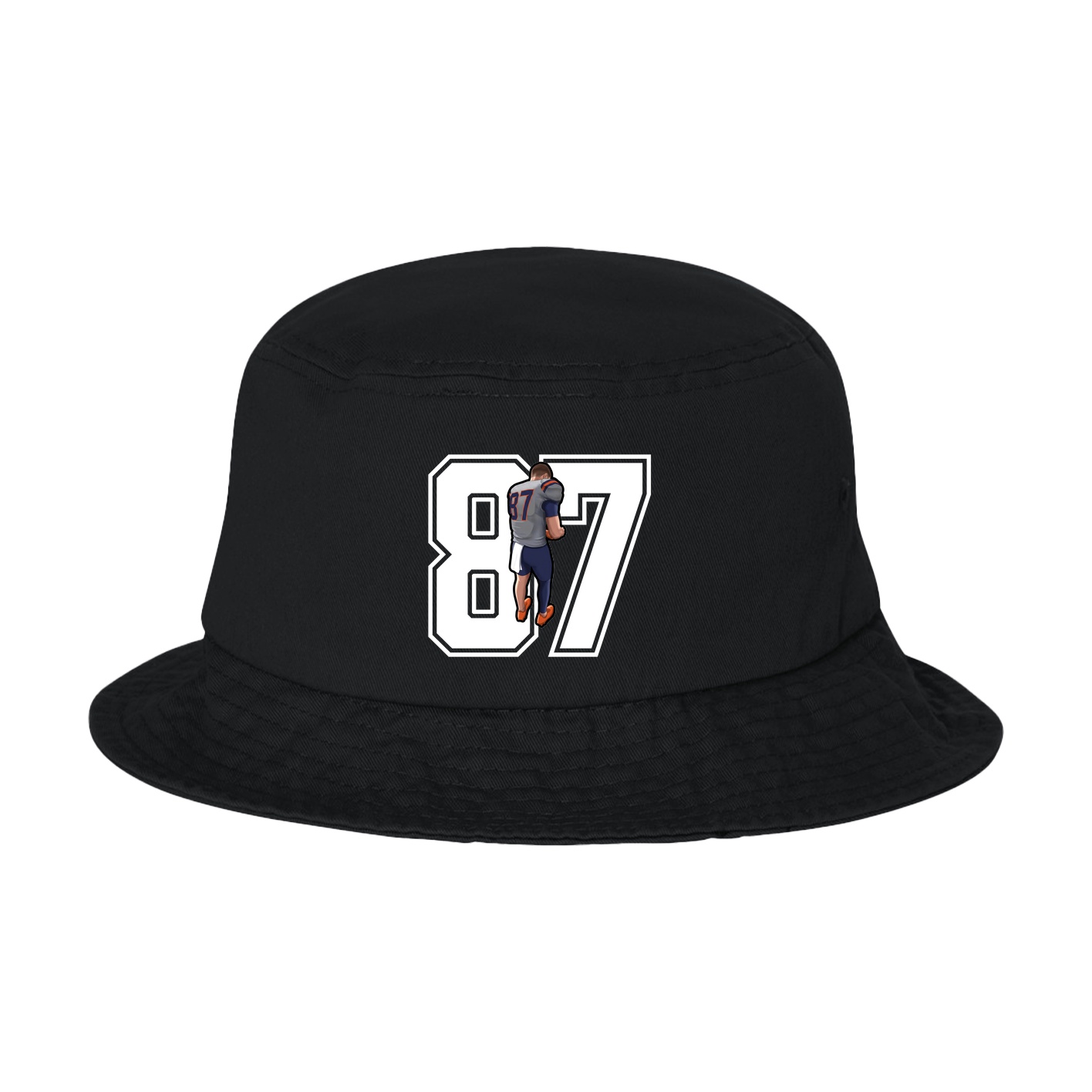 Bucket Cap — Number in Black