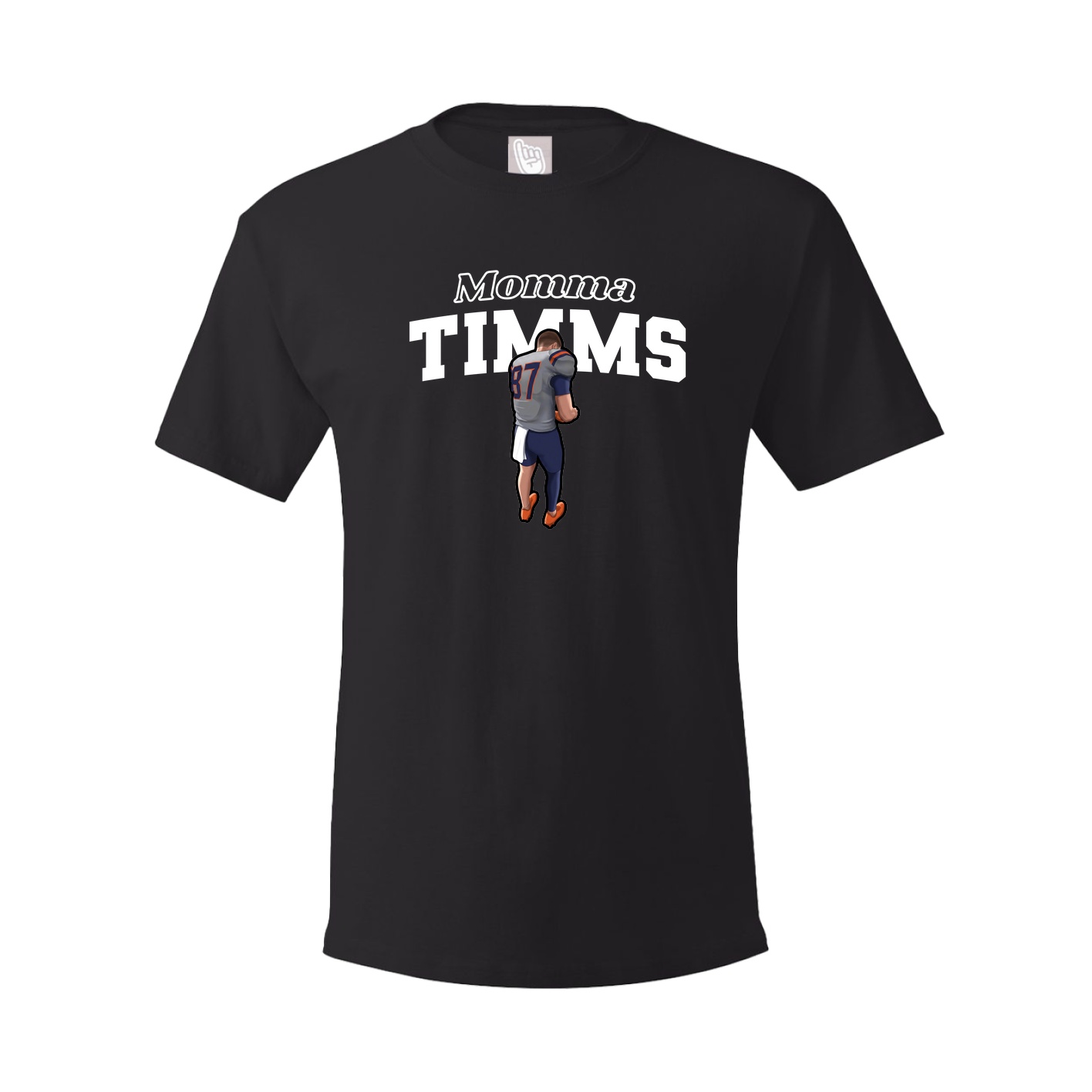 Youth Tee — Mothers Day Block in Black