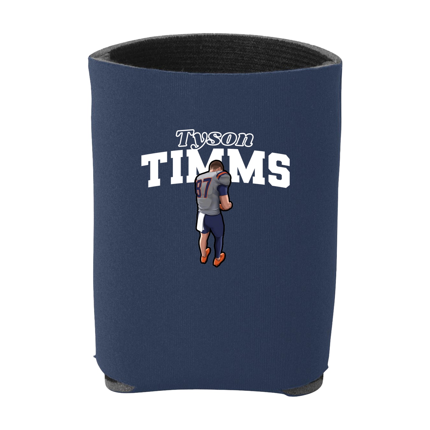 Can Holder — Name Arch in Navy