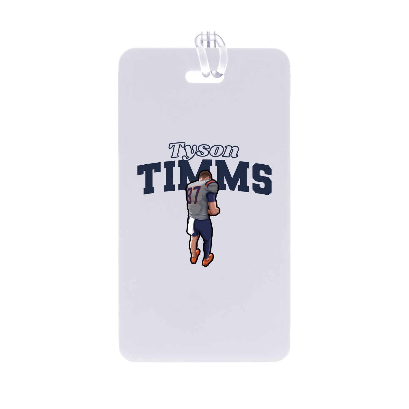 Bag Tag — Name Arch in Classic