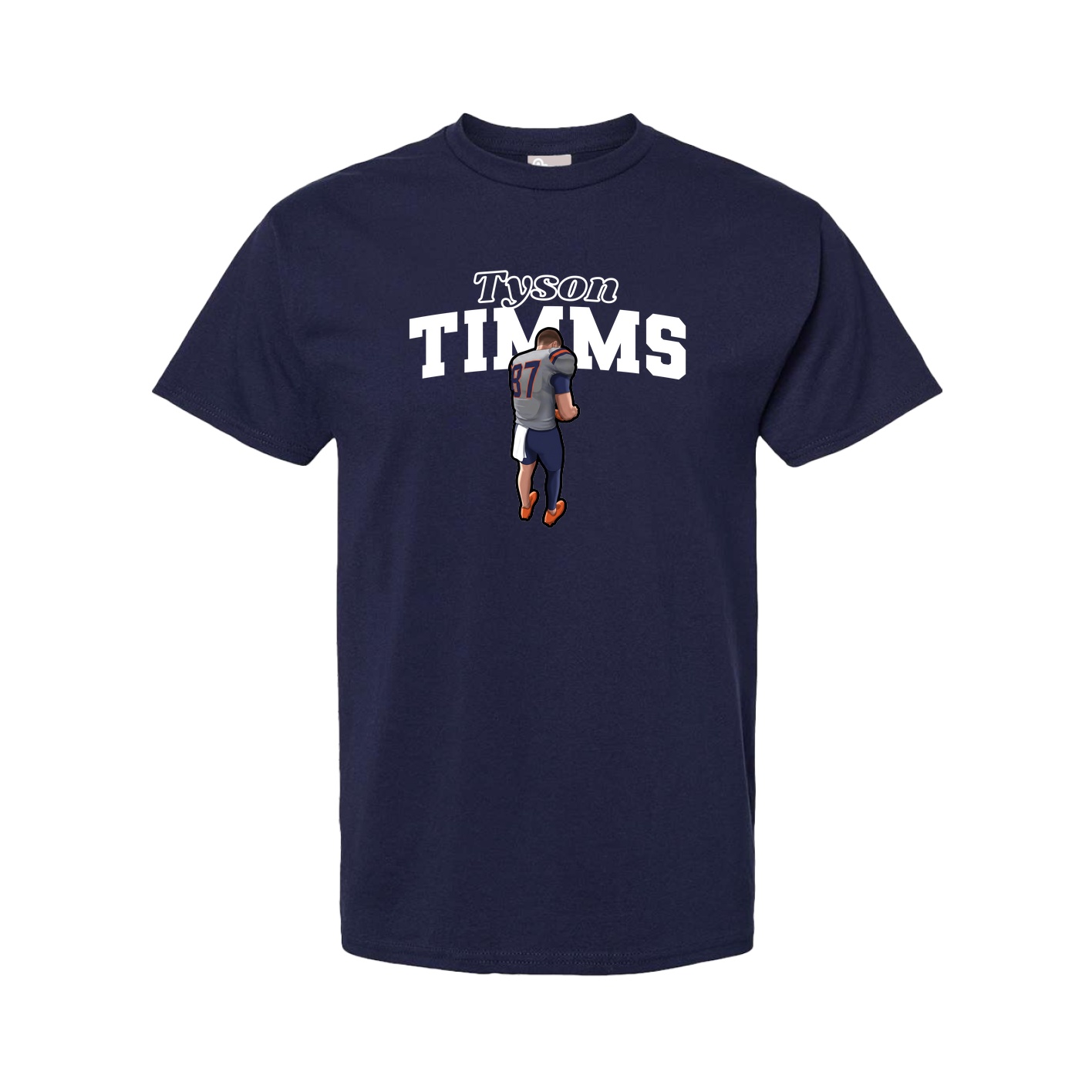 Tee — Name Arch in Navy