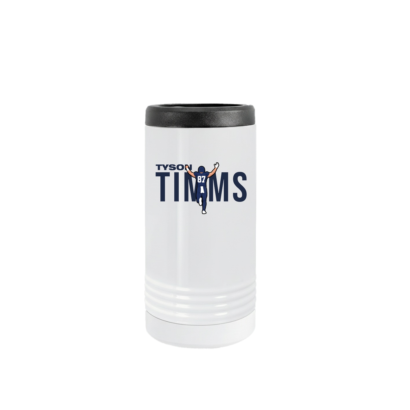 Slim Beverage Holder — Player Name in White