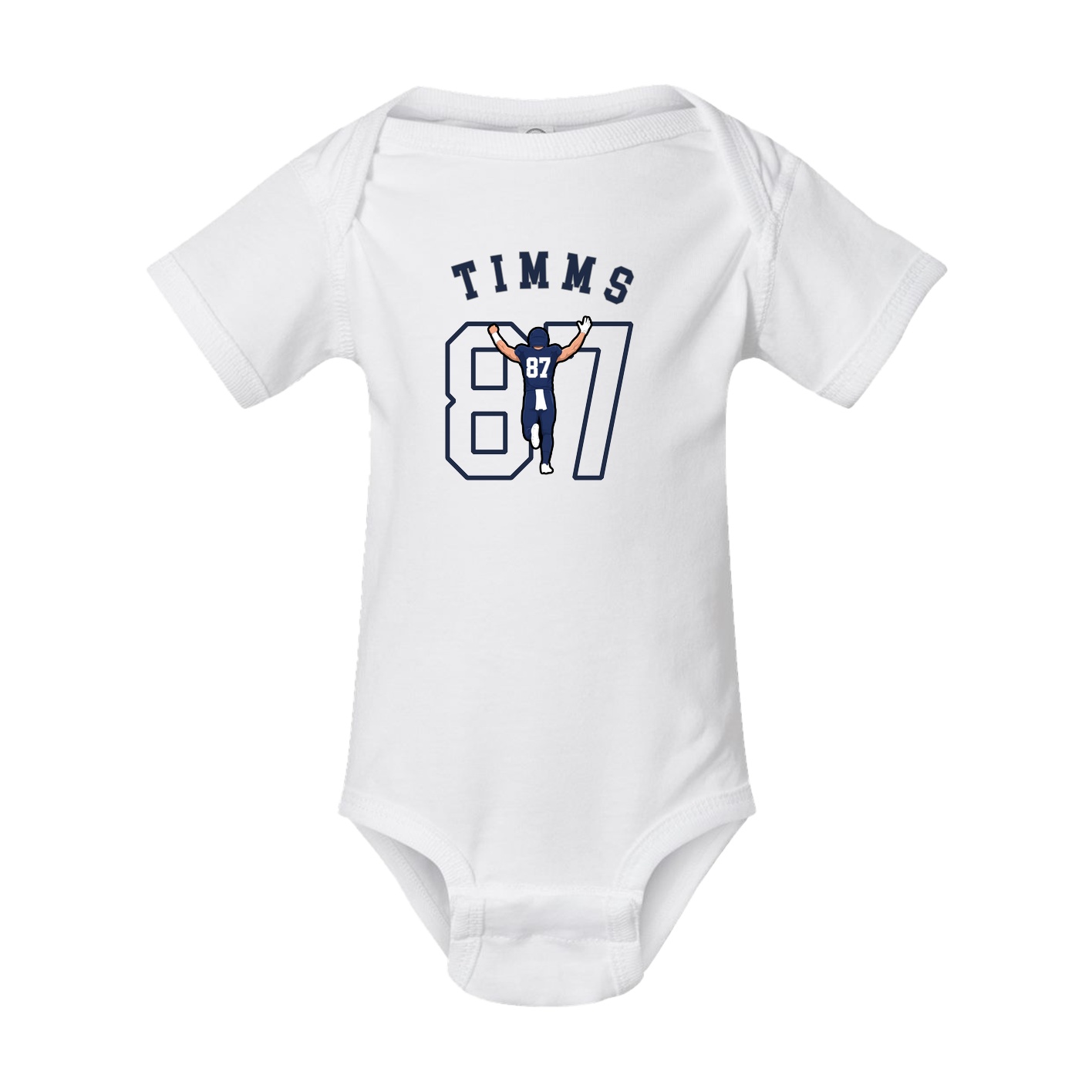Baby Onesie — Shirsey Arch in White