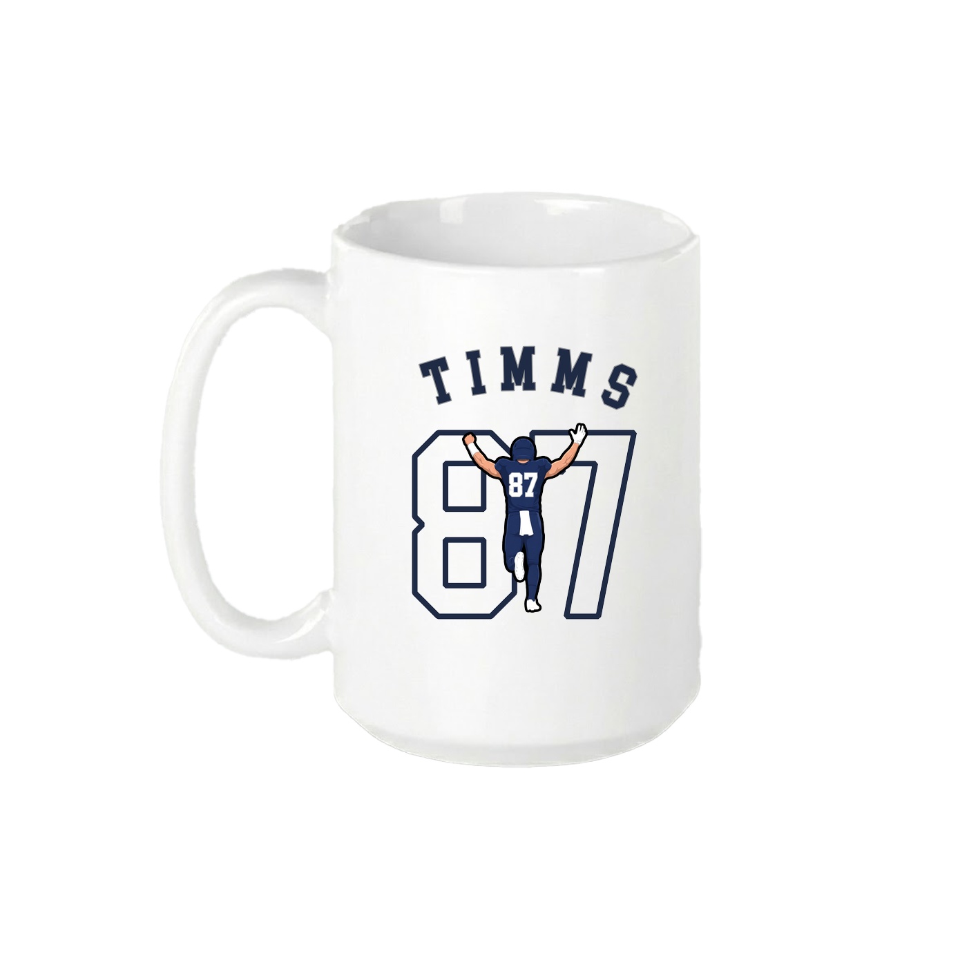 15oz Coffee Mug — Shirsey Arch in White
