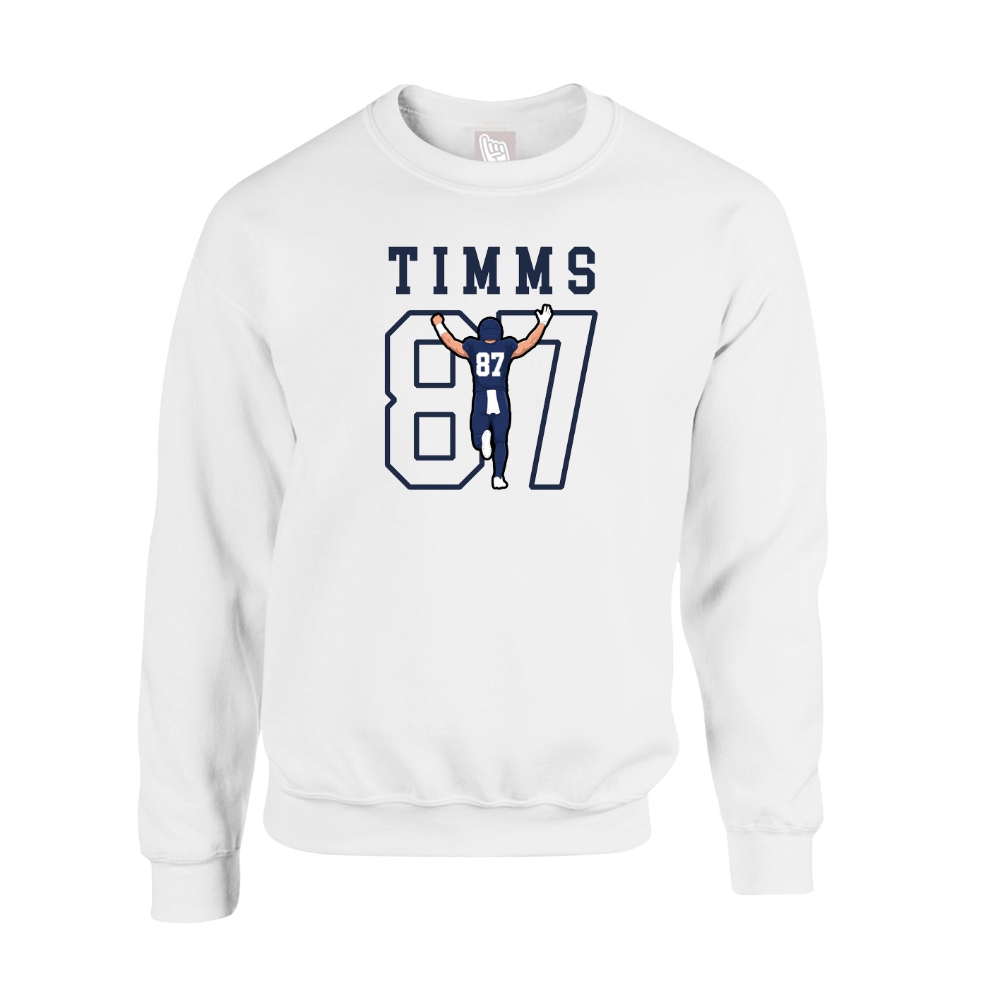 Fleece Crew — Shirsey in White