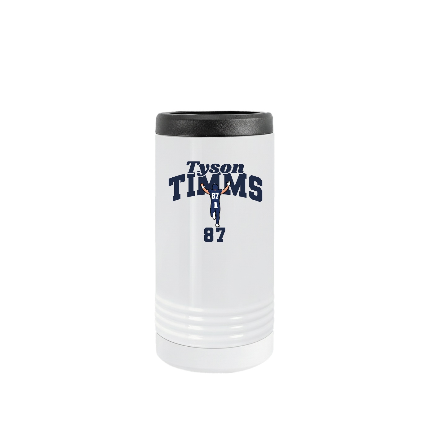Slim Beverage Holder — Signature Arch in White