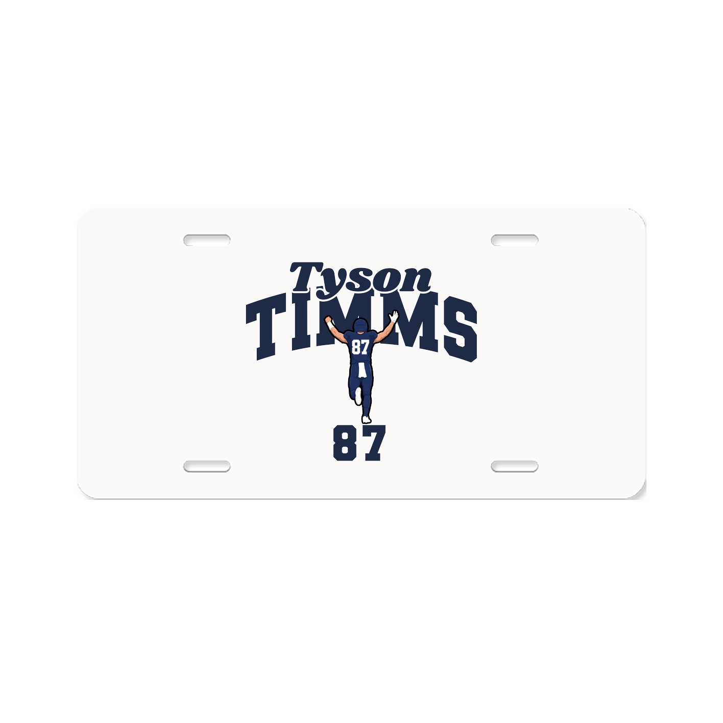 License Plate — Signature Arch in Classic