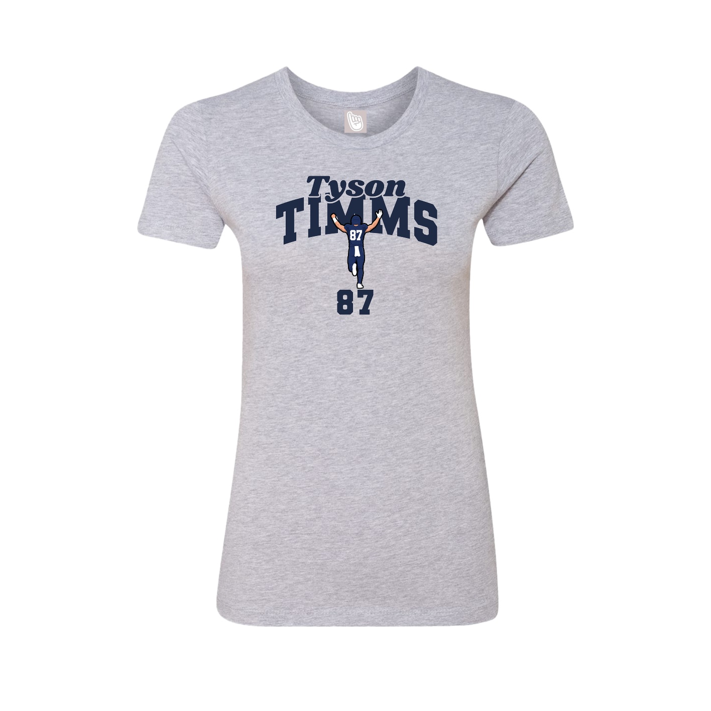 Womens Tee — Signature Arch in Grey