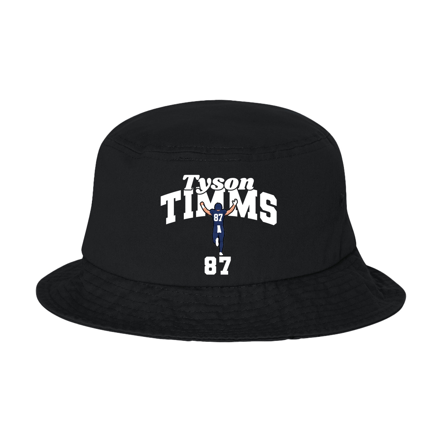 Bucket Cap — Signature Arch in Black
