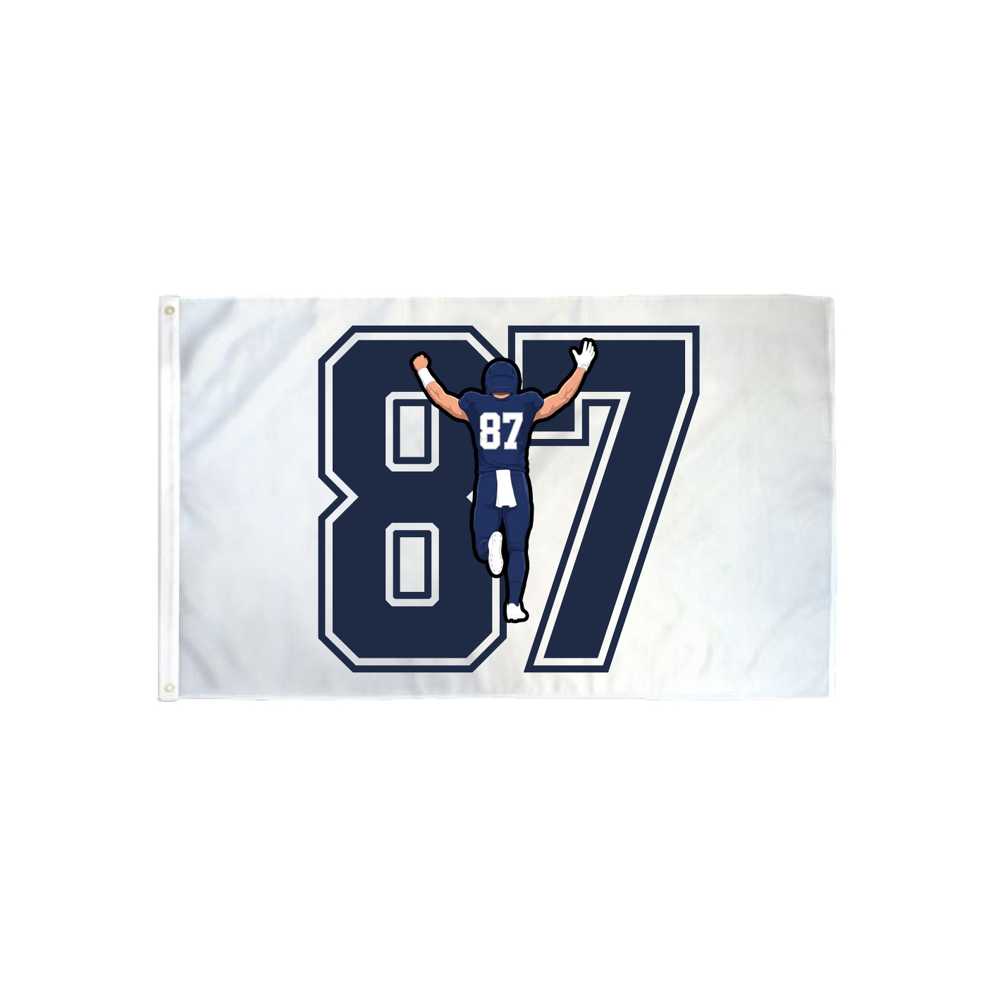 3x5 Flag — Number in Classic