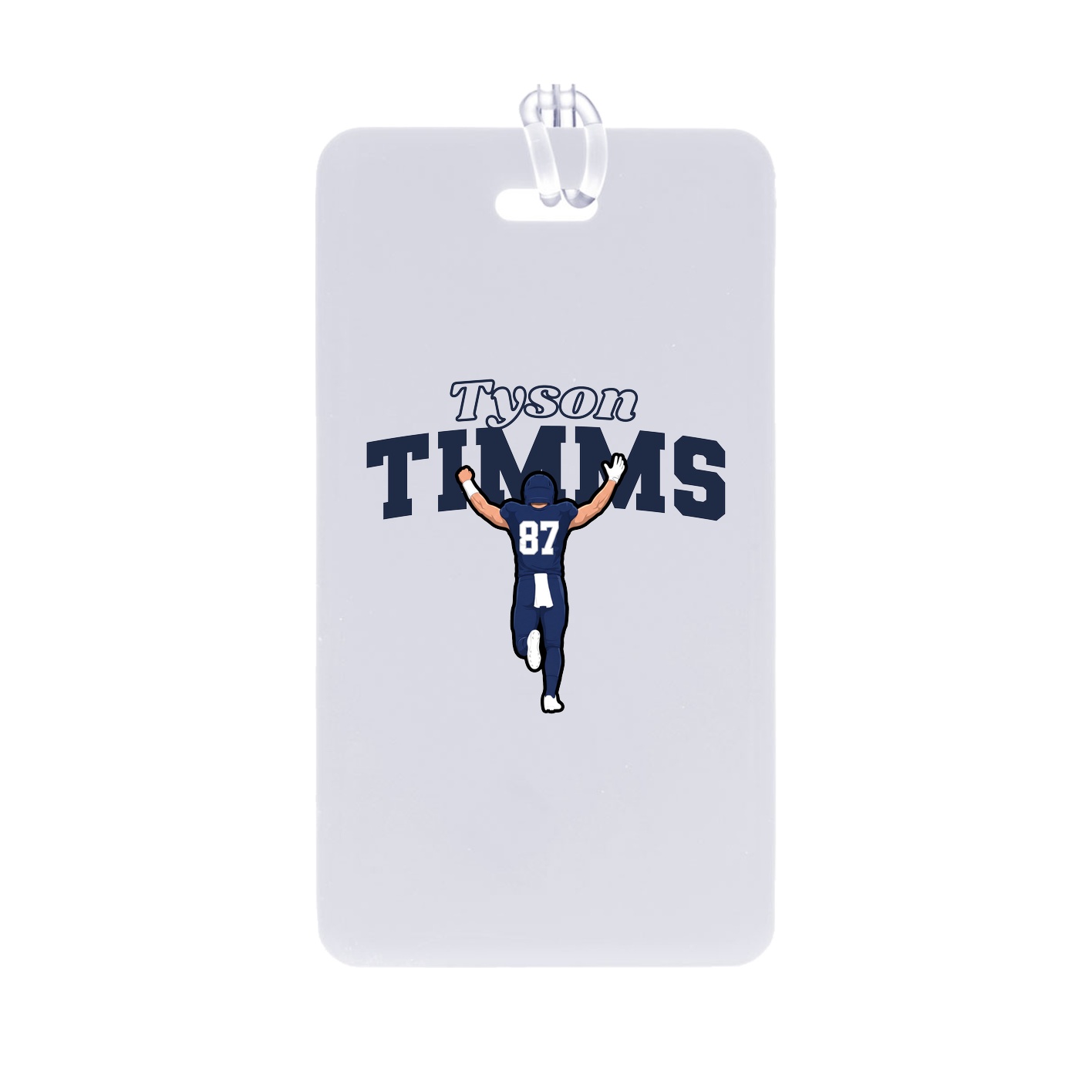 Bag Tag — Name Arch in Classic