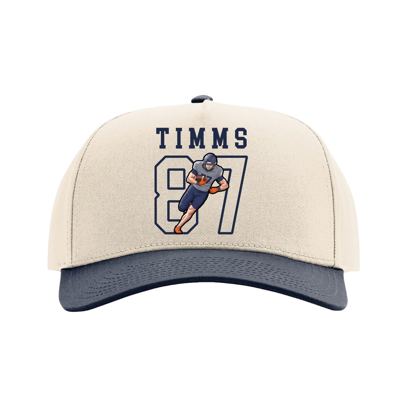 Full Fabric Five-Panel Champ Cap