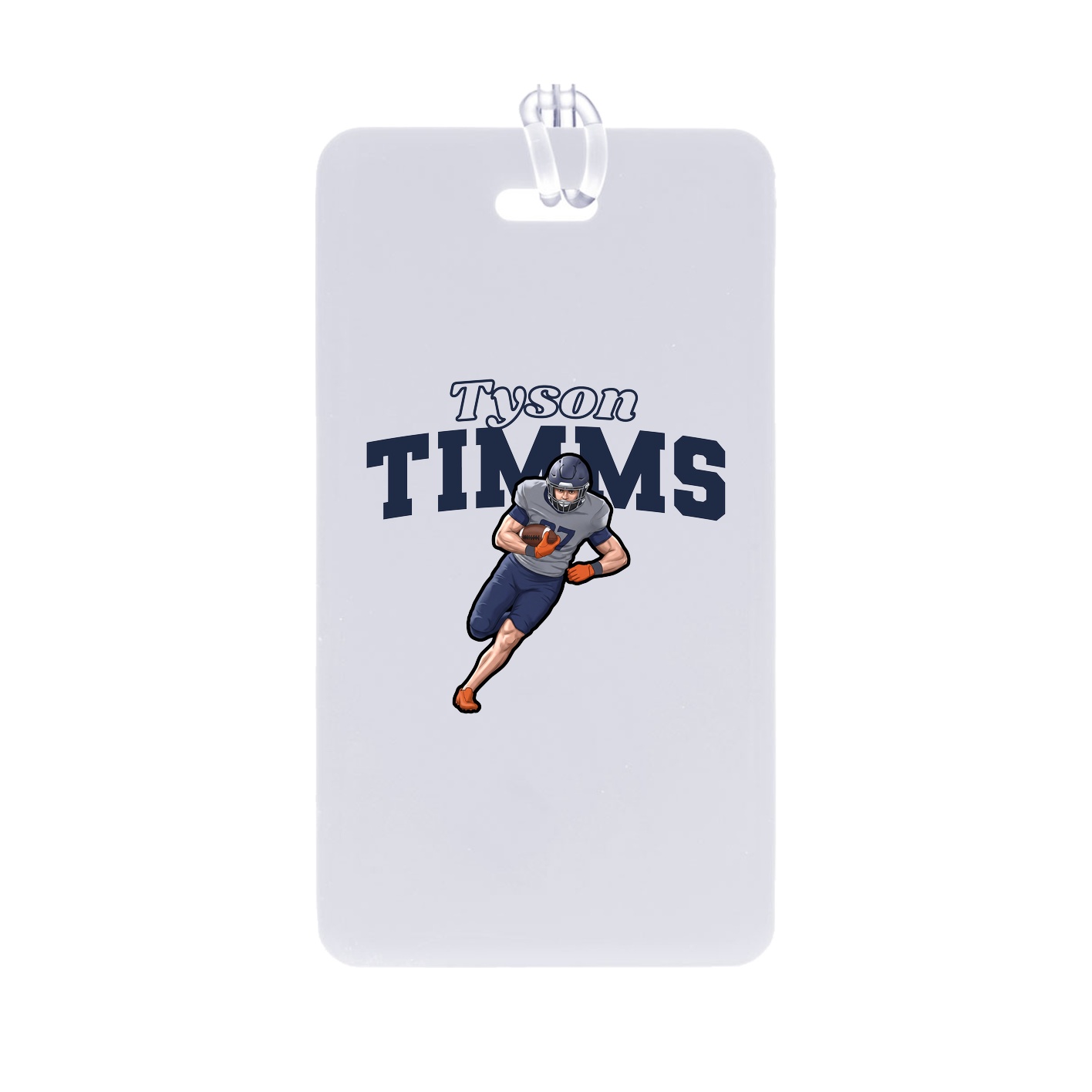 Bag Tag — Name Arch in Classic
