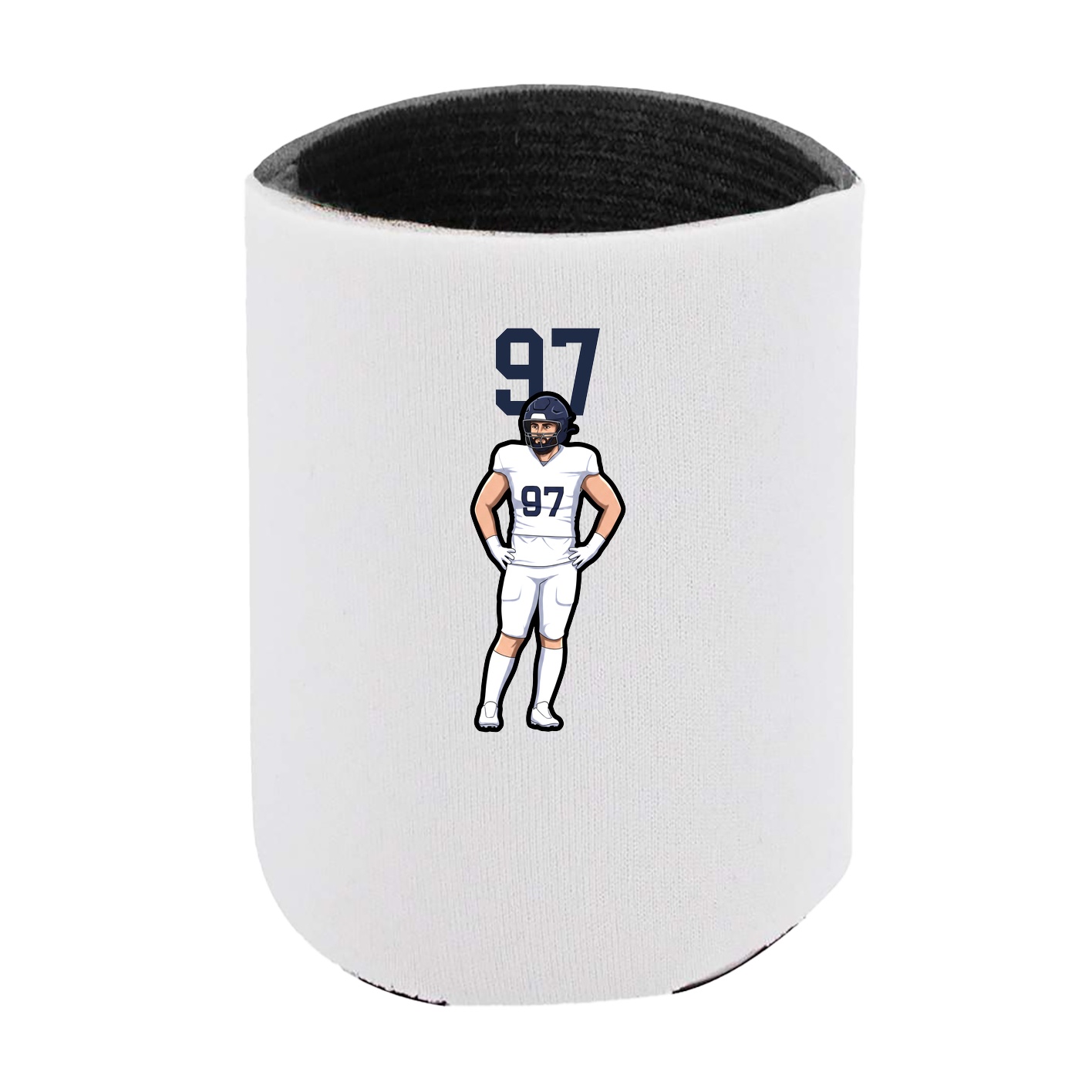 Can Holder — Number Top in White
