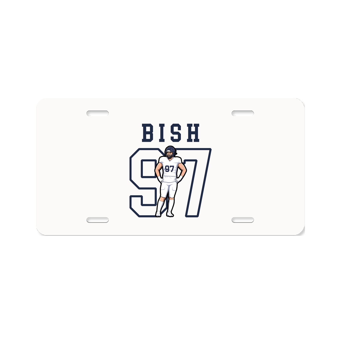 License Plate — Shirsey in Classic