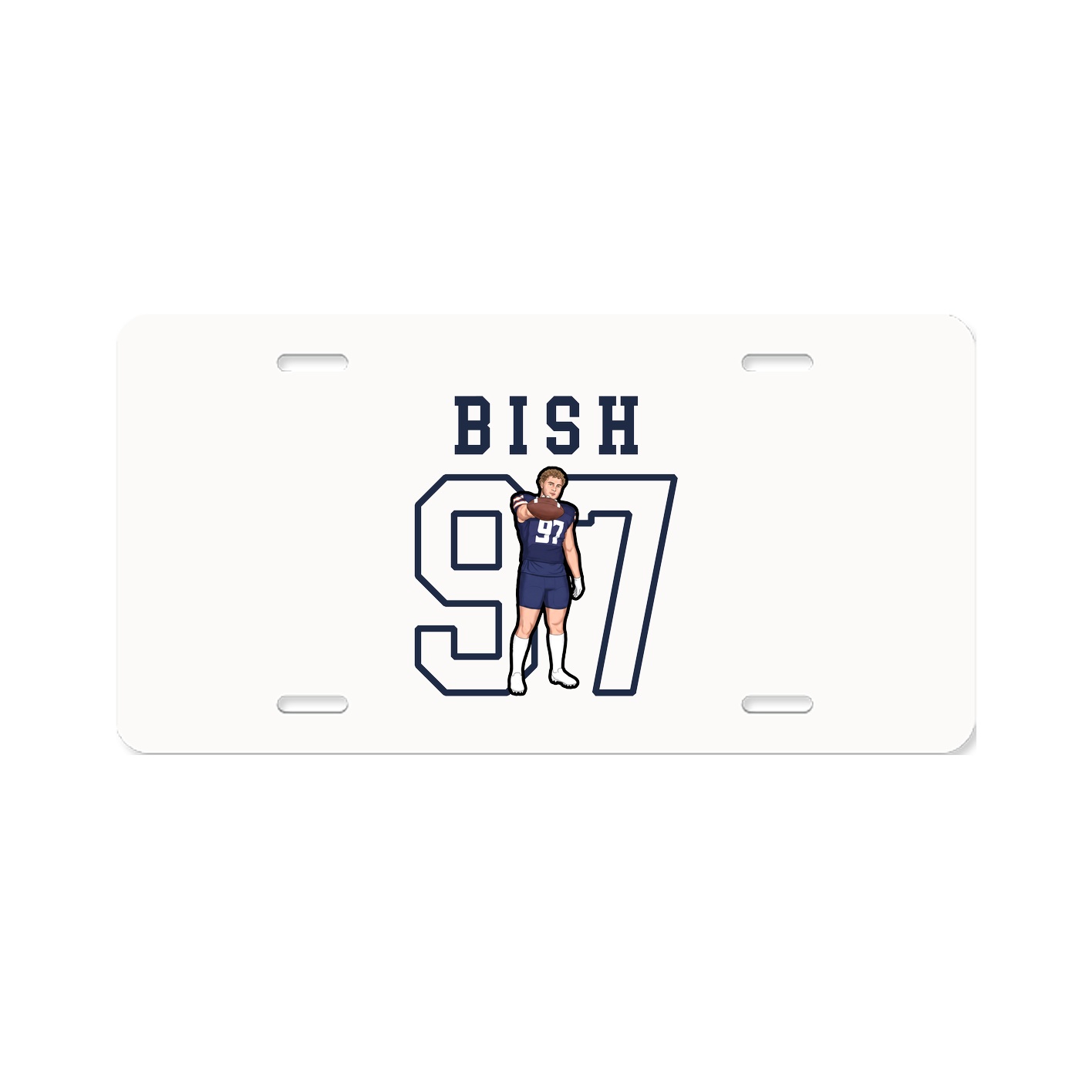 License Plate — Shirsey in Classic