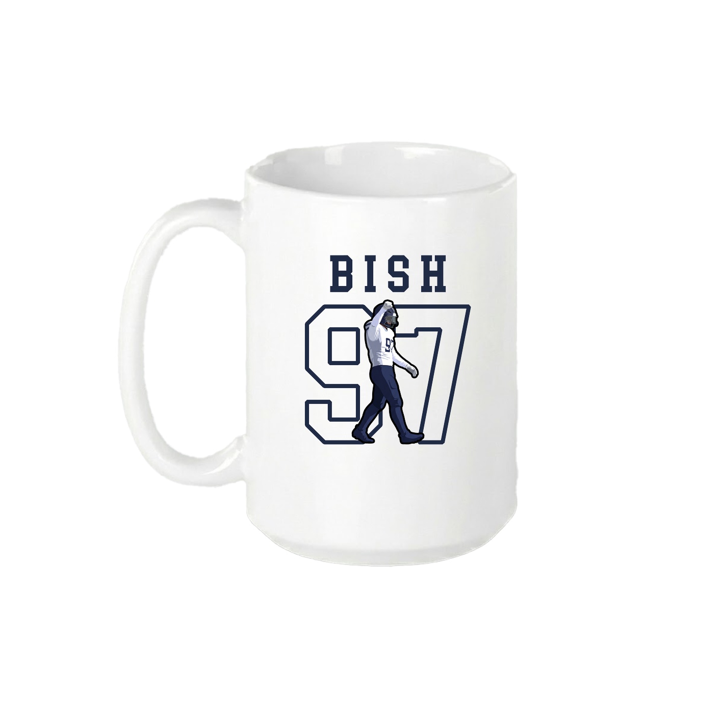 15oz Coffee Mug — Shirsey in White