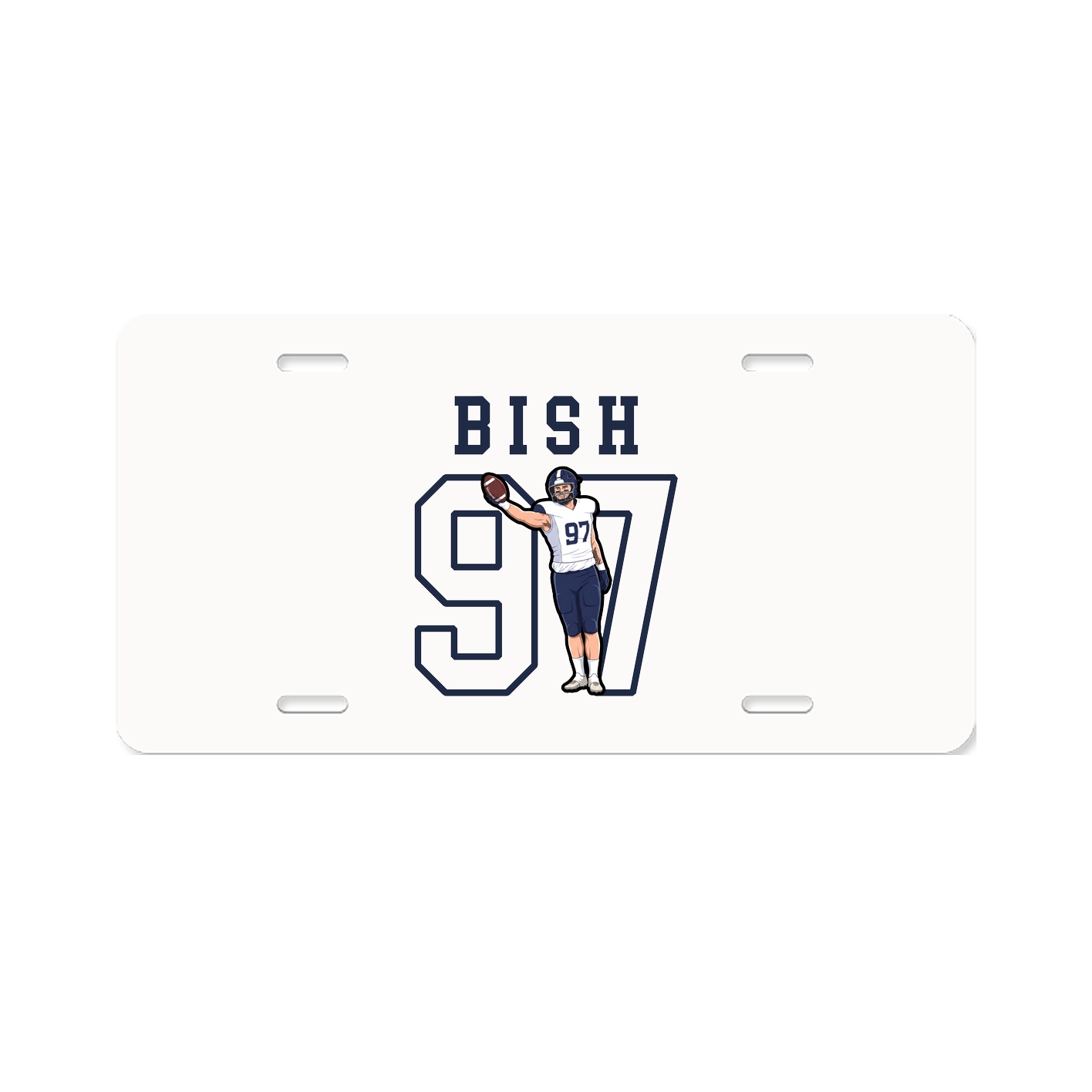 License Plate — Shirsey in Classic
