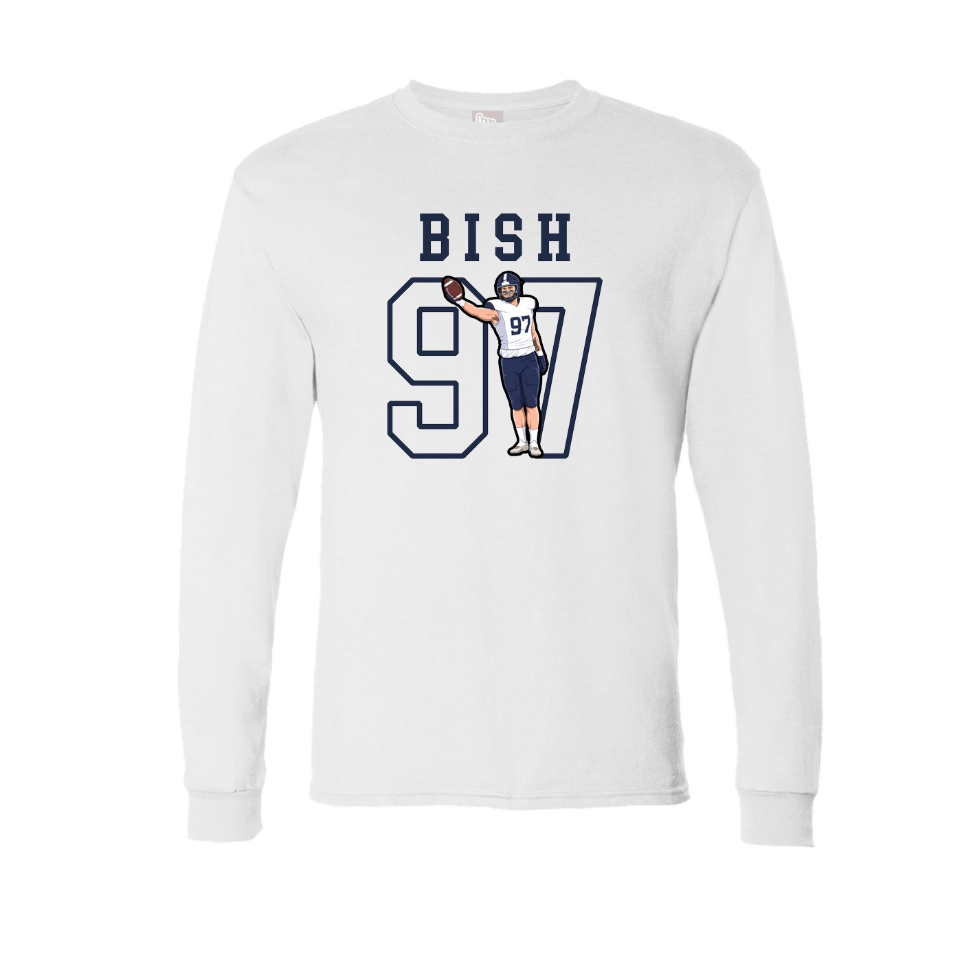 Long Sleeve Tee — Shirsey in White