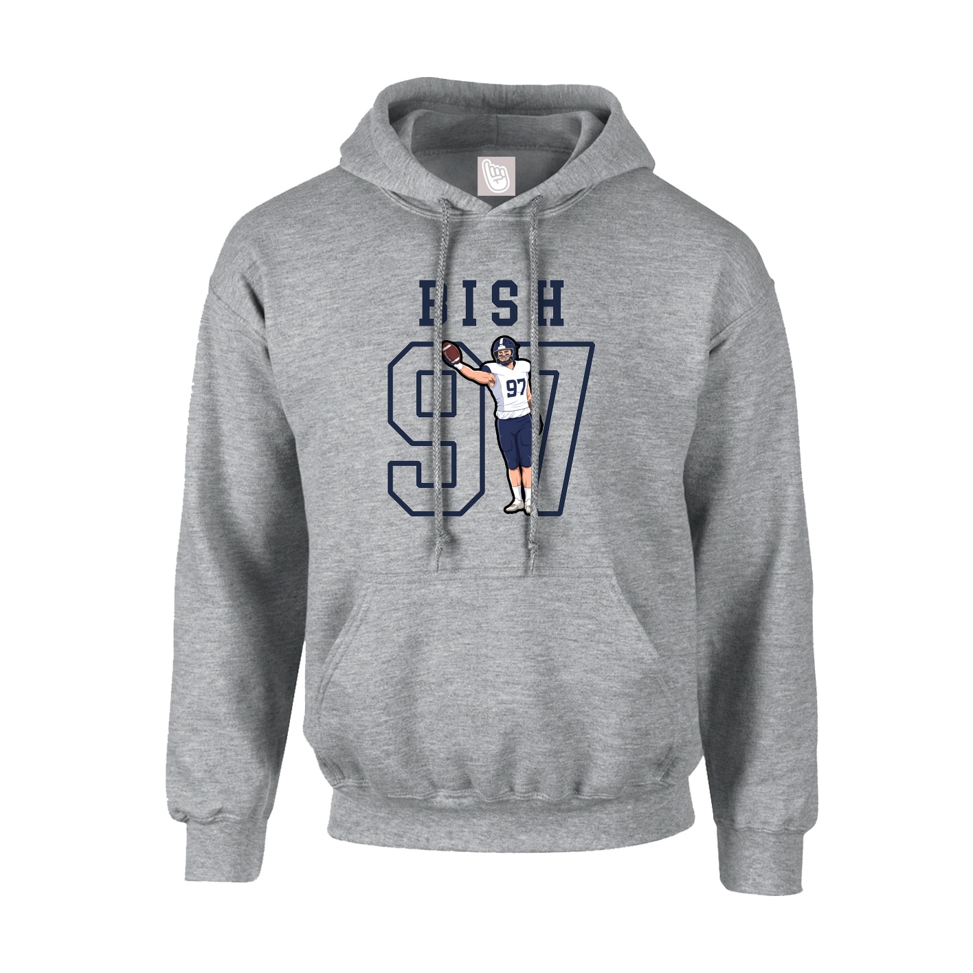 Youth Hoodie — Shirsey in Grey
