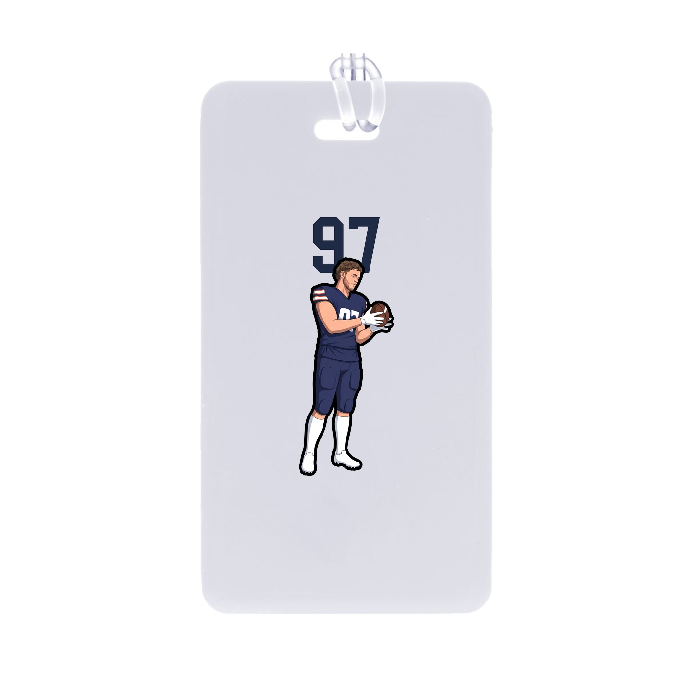 Bag Tag — Number Top in Classic