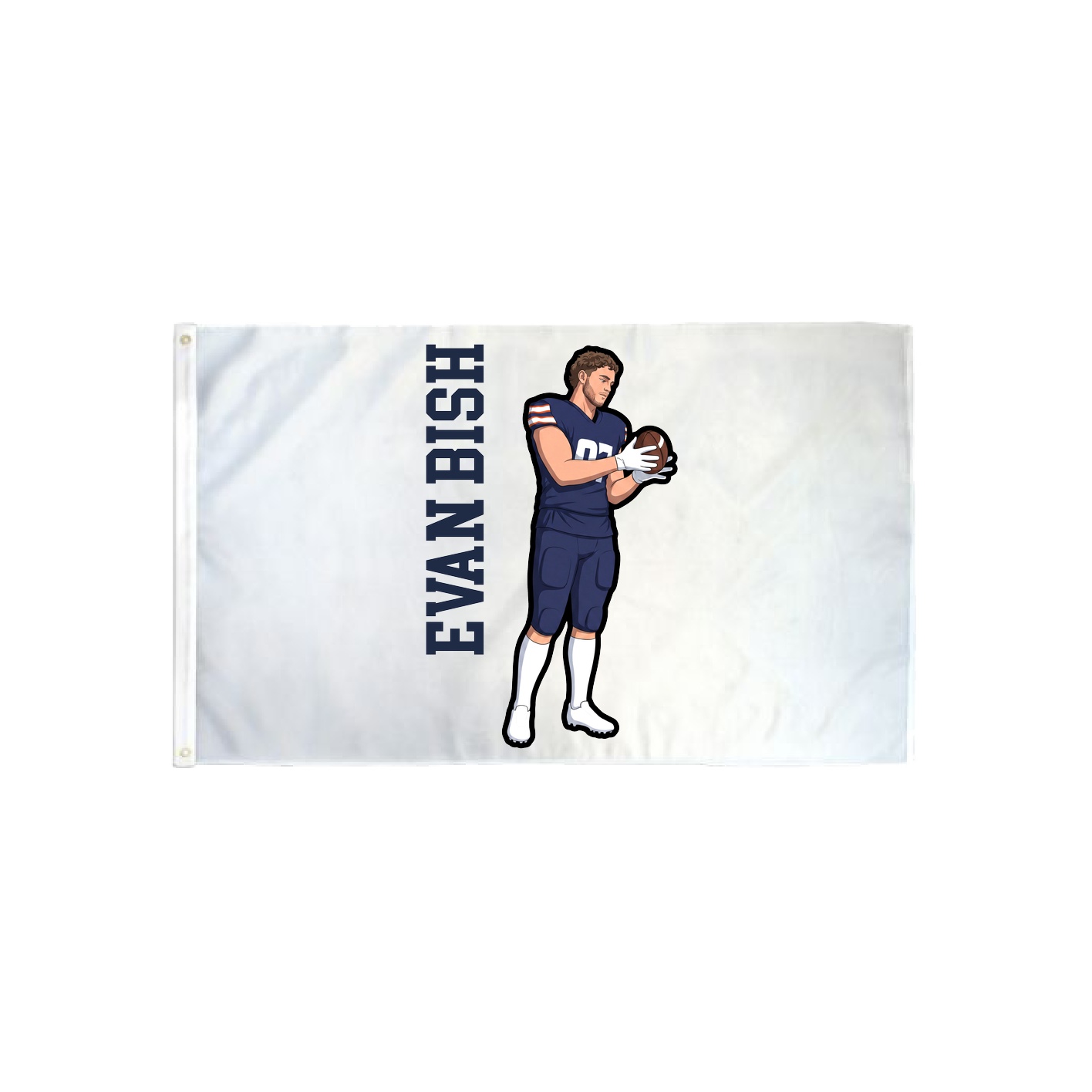 3x5 Flag — Name Vertical in Classic