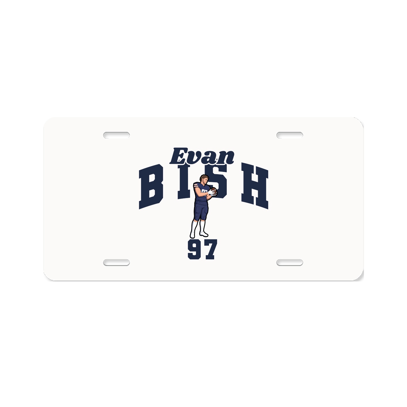License Plate — Signature Arch in Classic