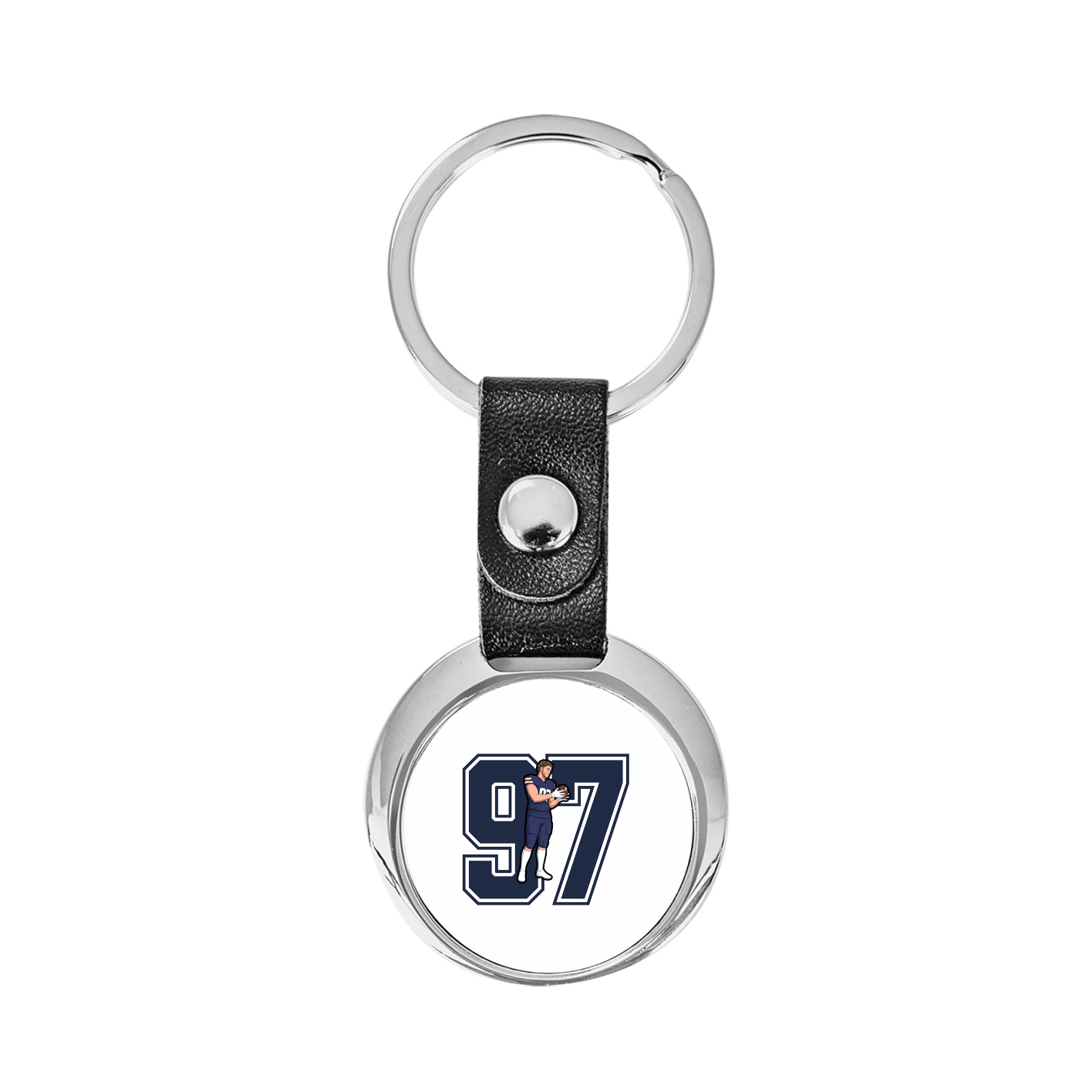Key Chain — Number in Classic