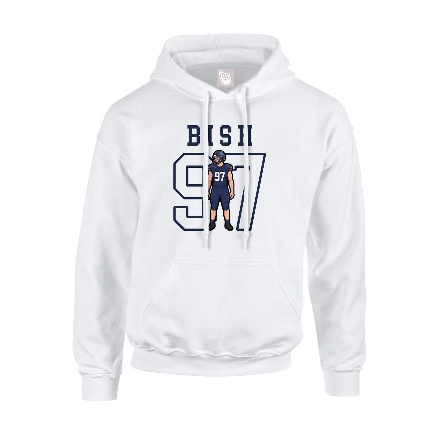 Youth Hoodie — Shirsey in White