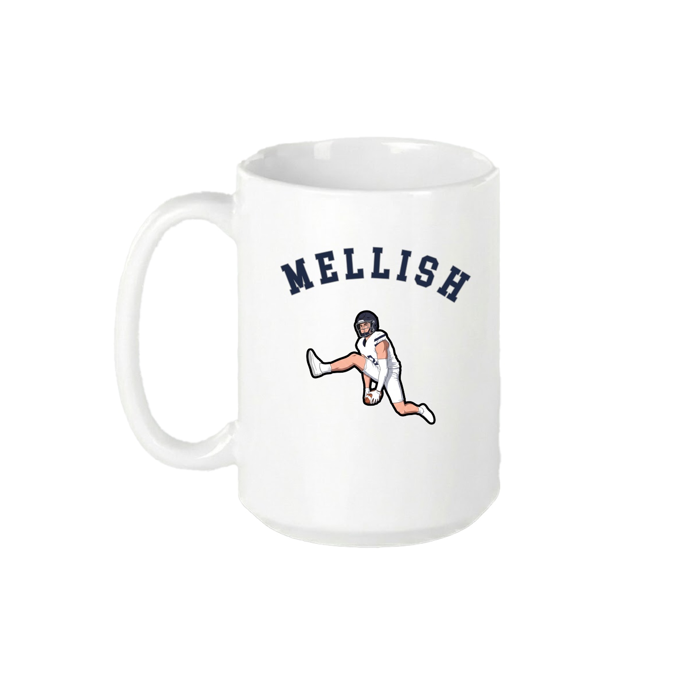 15oz Coffee Mug — Shirsey Arch in White