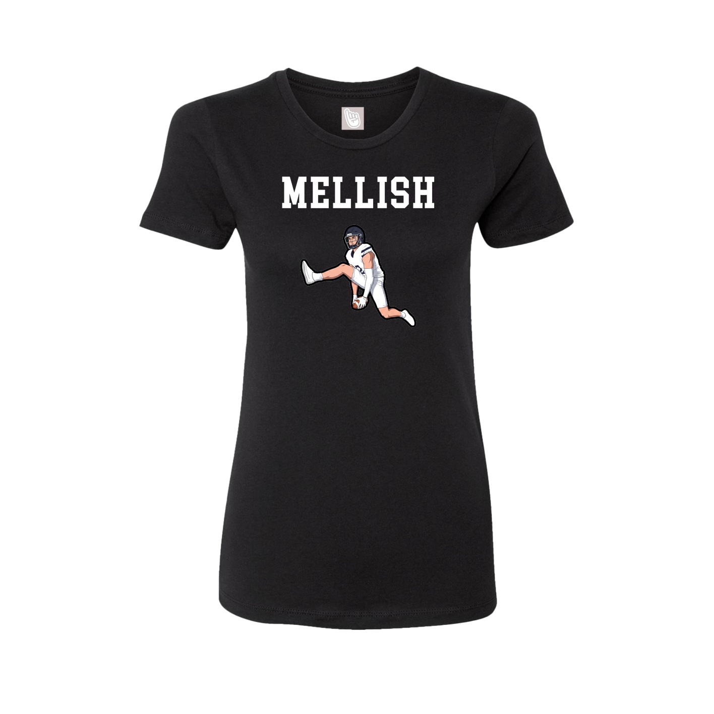 Fitted Women's Tee — Shirsey in Black