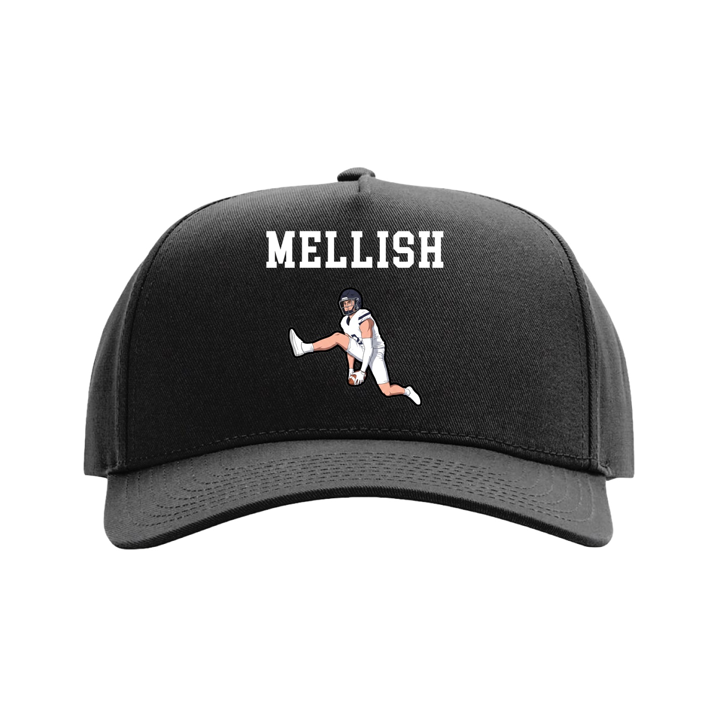 Full Fabric Five-Panel Champ Cap