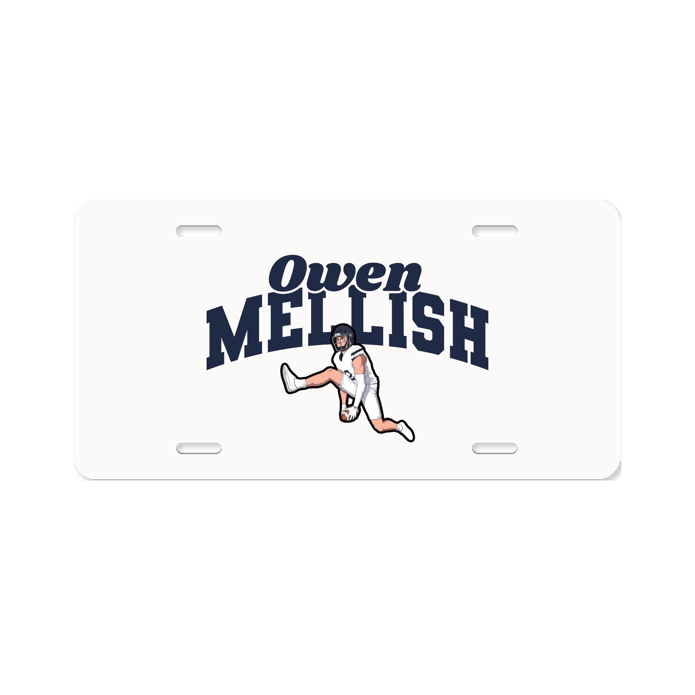 License Plate — Signature Arch in Classic