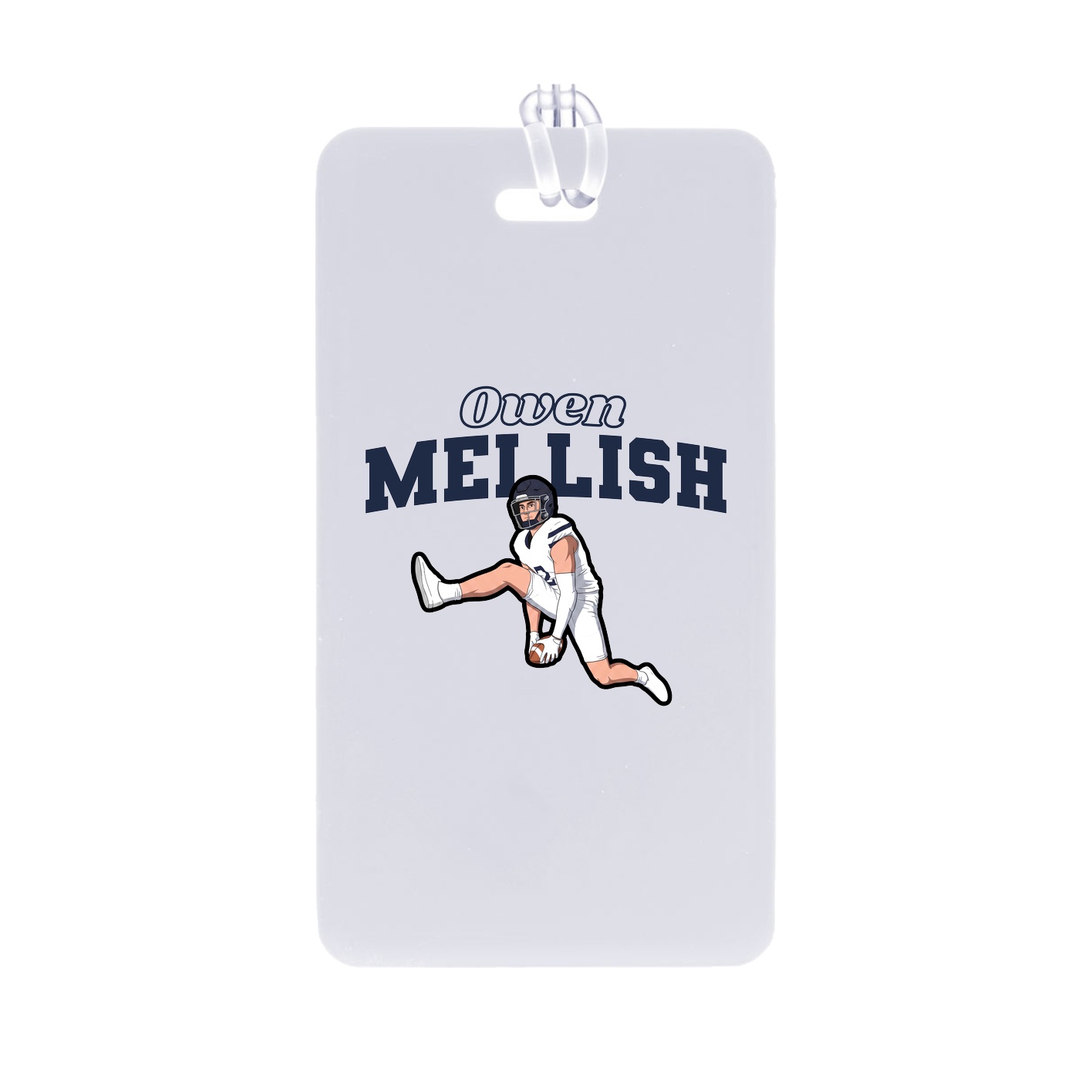Bag Tag — Name Arch in Classic