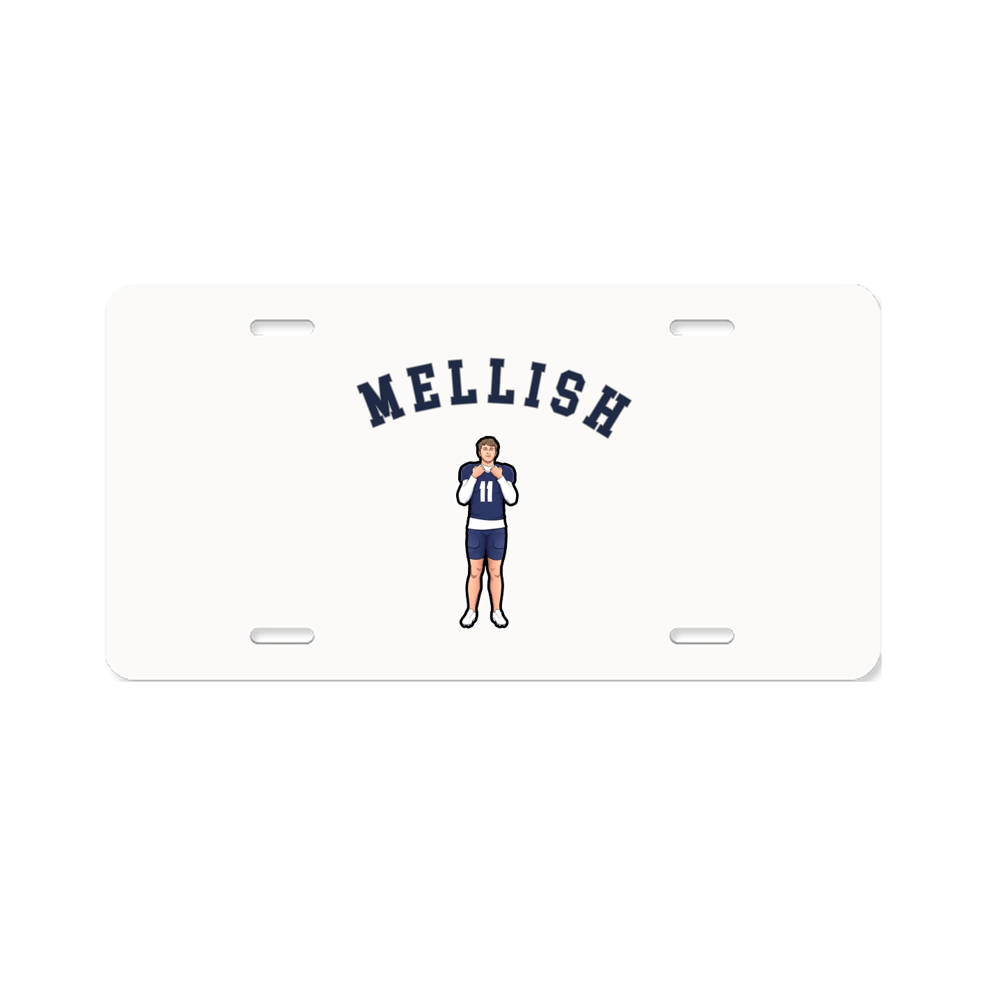 License Plate — Shirsey Arch in Classic