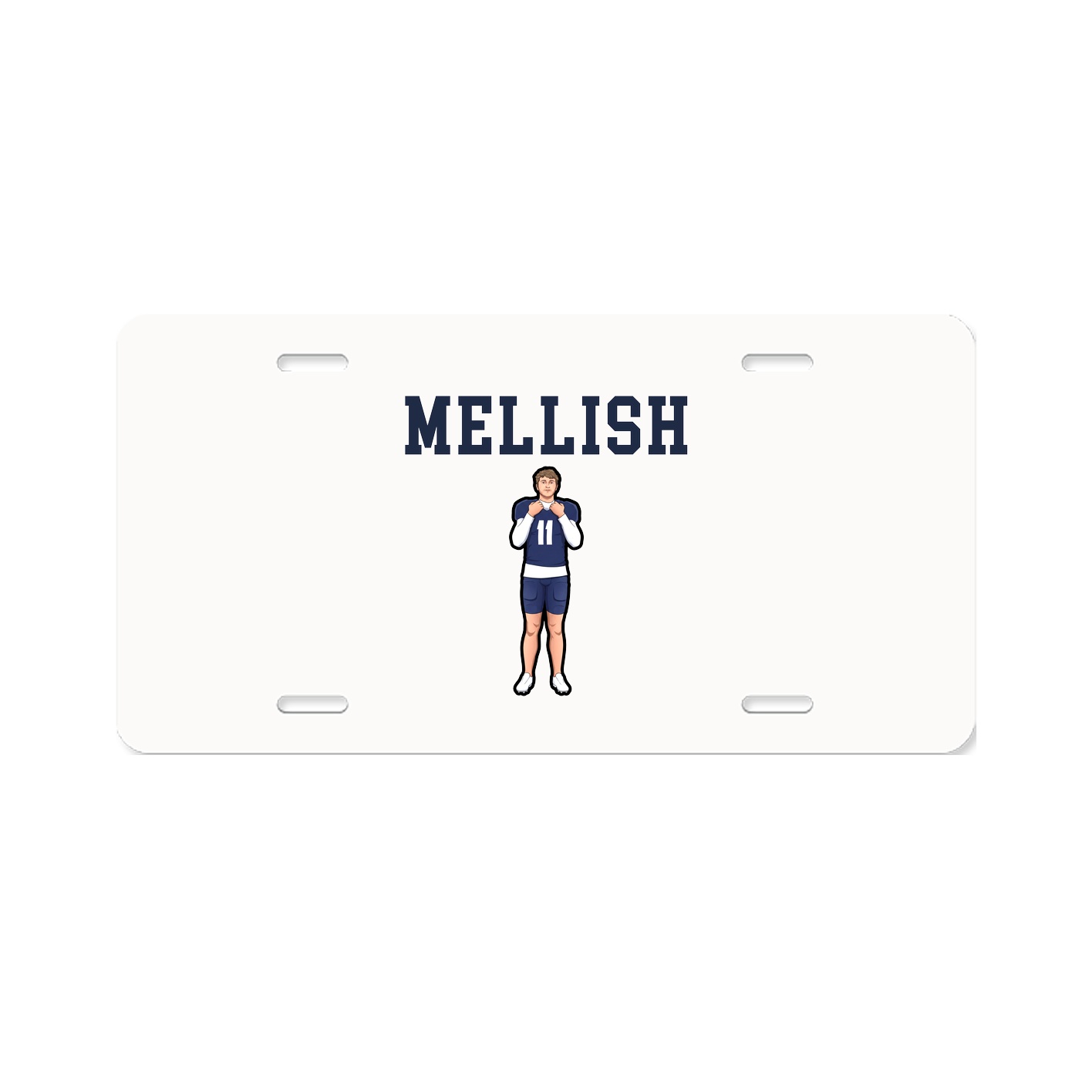 License Plate — Shirsey in Classic