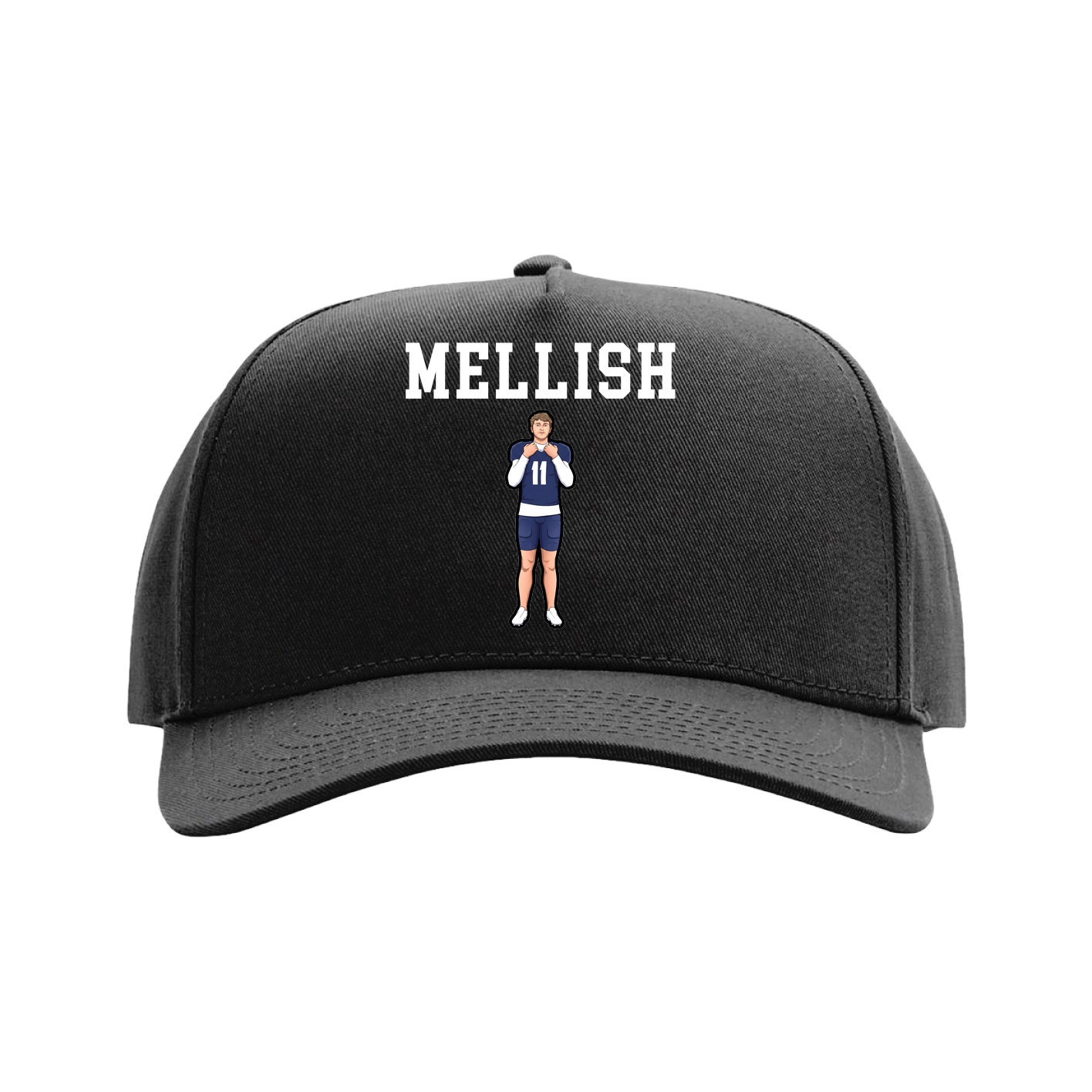 Full Fabric Five-Panel Champ Cap